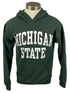 Green Michigan State Hooded Sweatshirt
