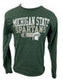 Green Michigan State Long Sleeve T-Shirt Unisex Size M