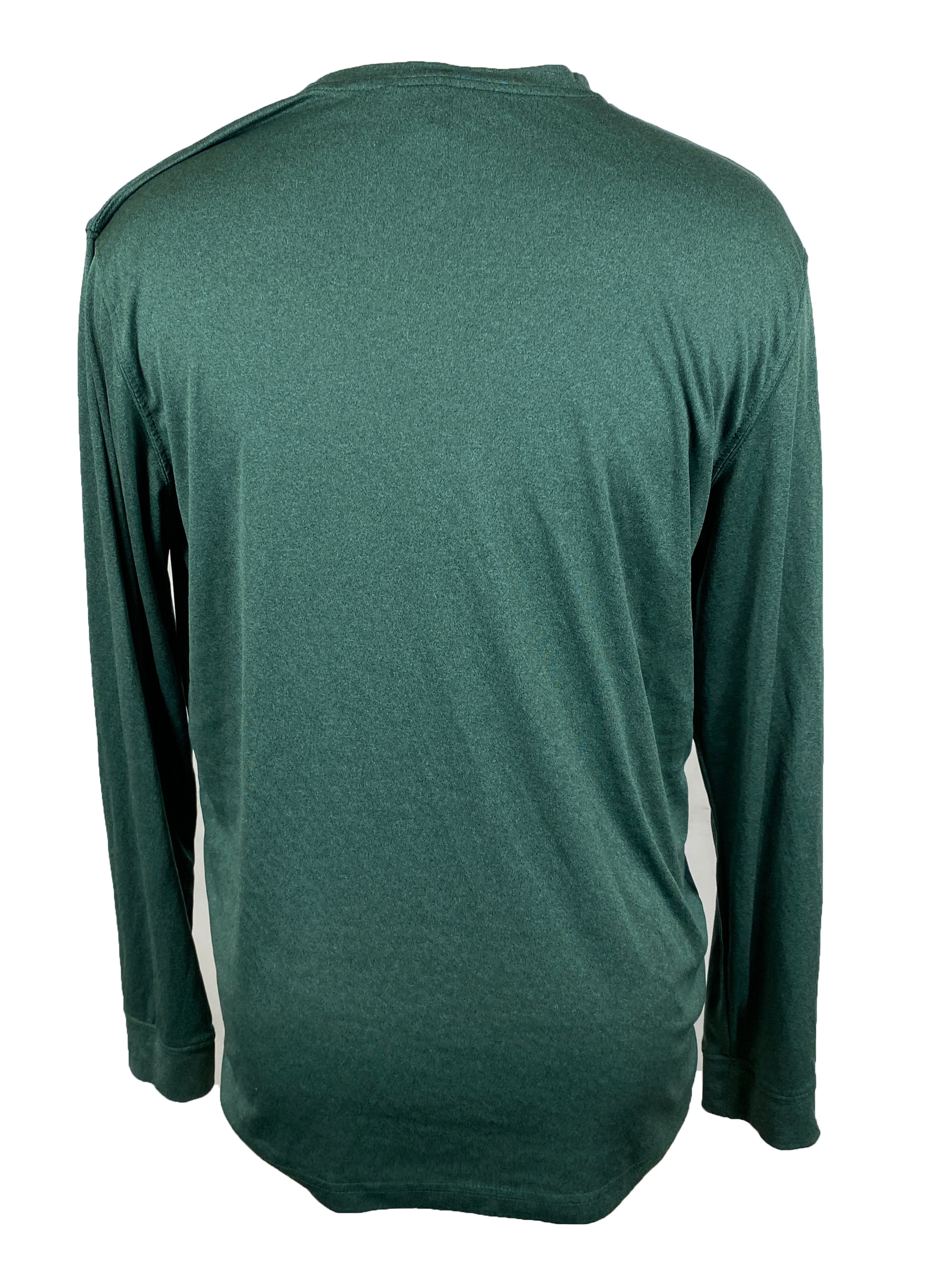 Green Michigan State Long Sleeve T-Shirt Unisex Size XL