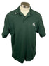 Green Michigan State Spartan Polo Men's Size Medium