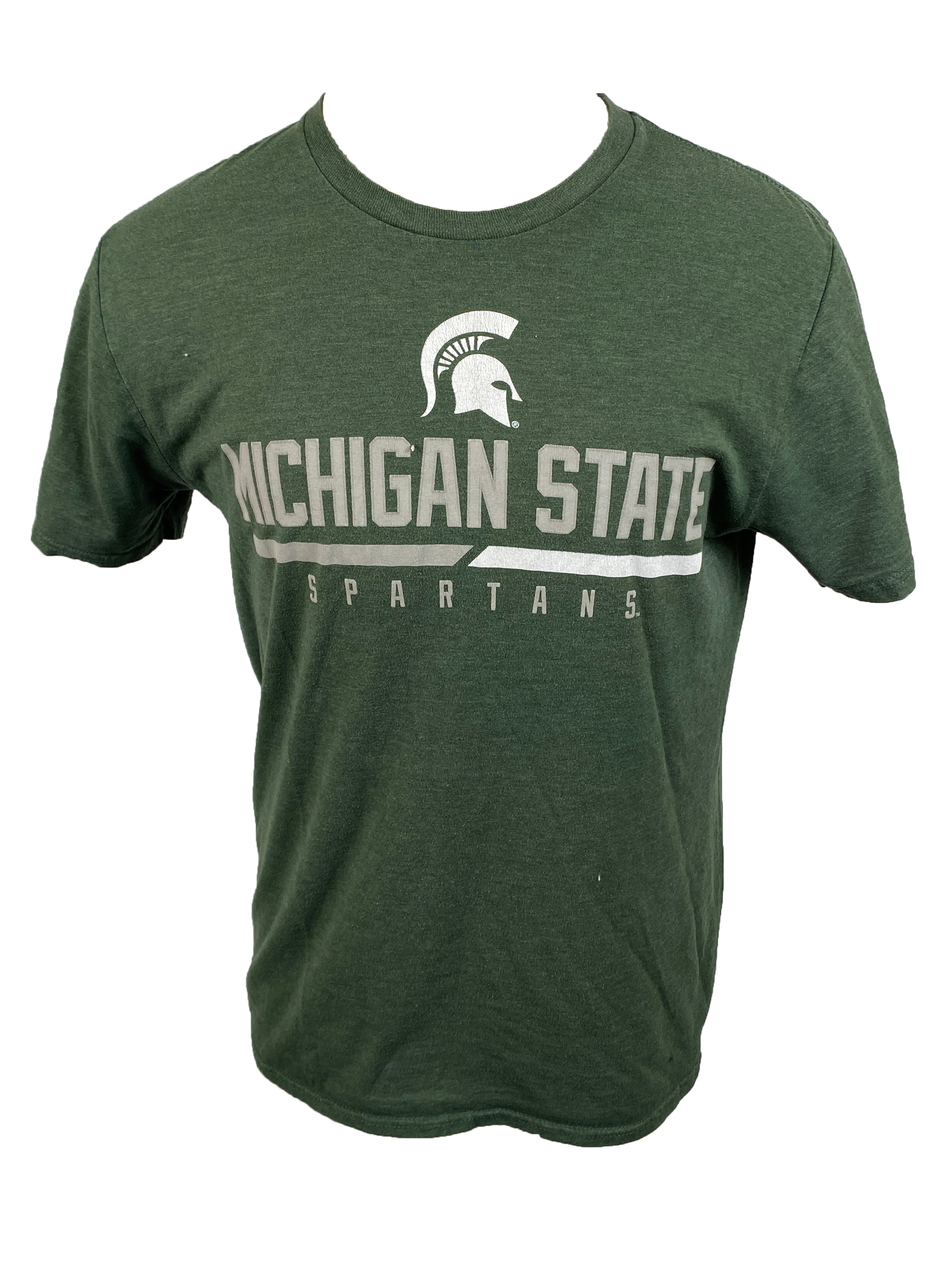 Green Michigan State Spartans T-Shirt Unisex Size M