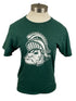 Green Michigan State Sparty T-Shirt Unisex S