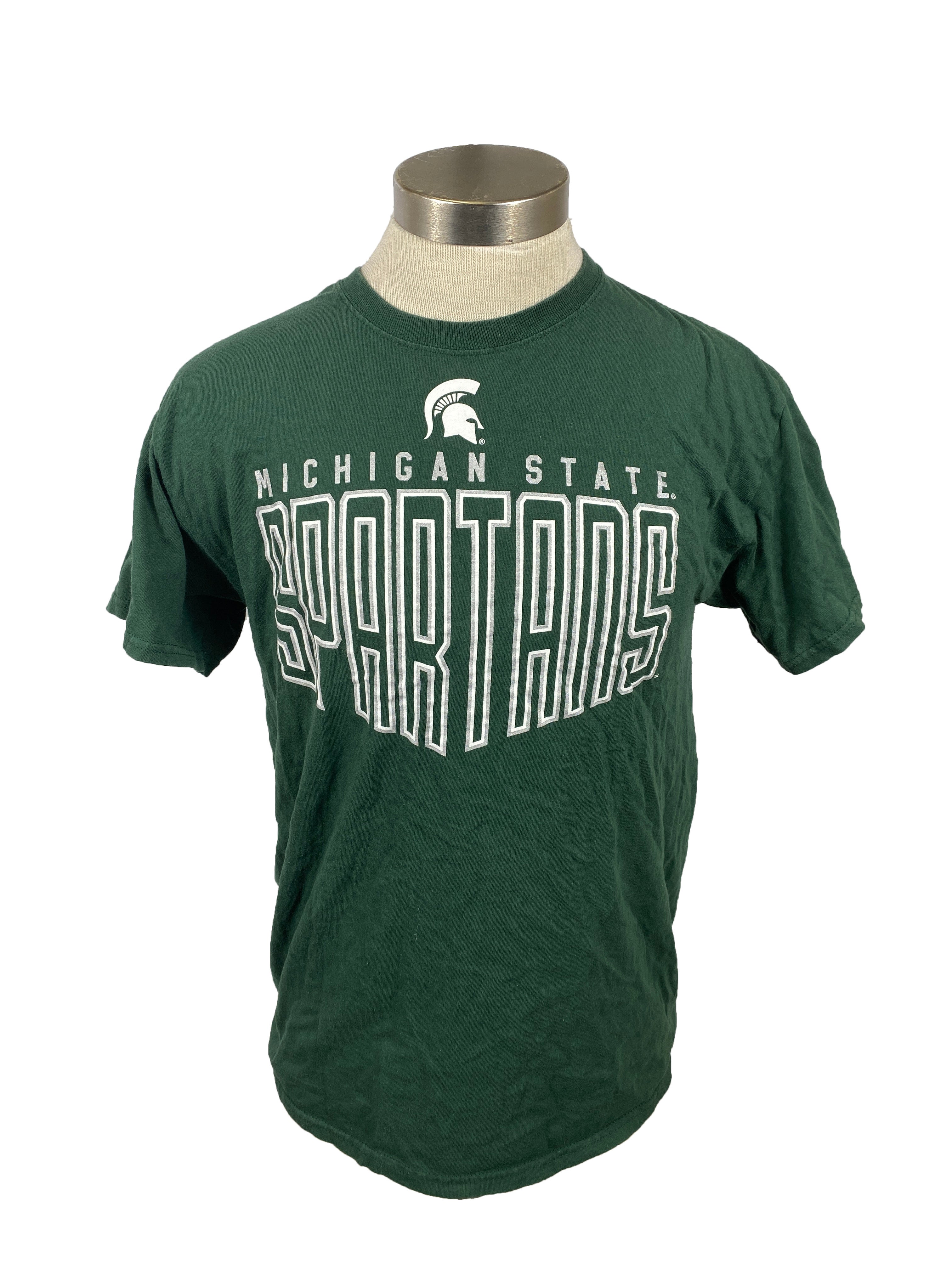 Green Michigan State T-Shirt Men's Size M
