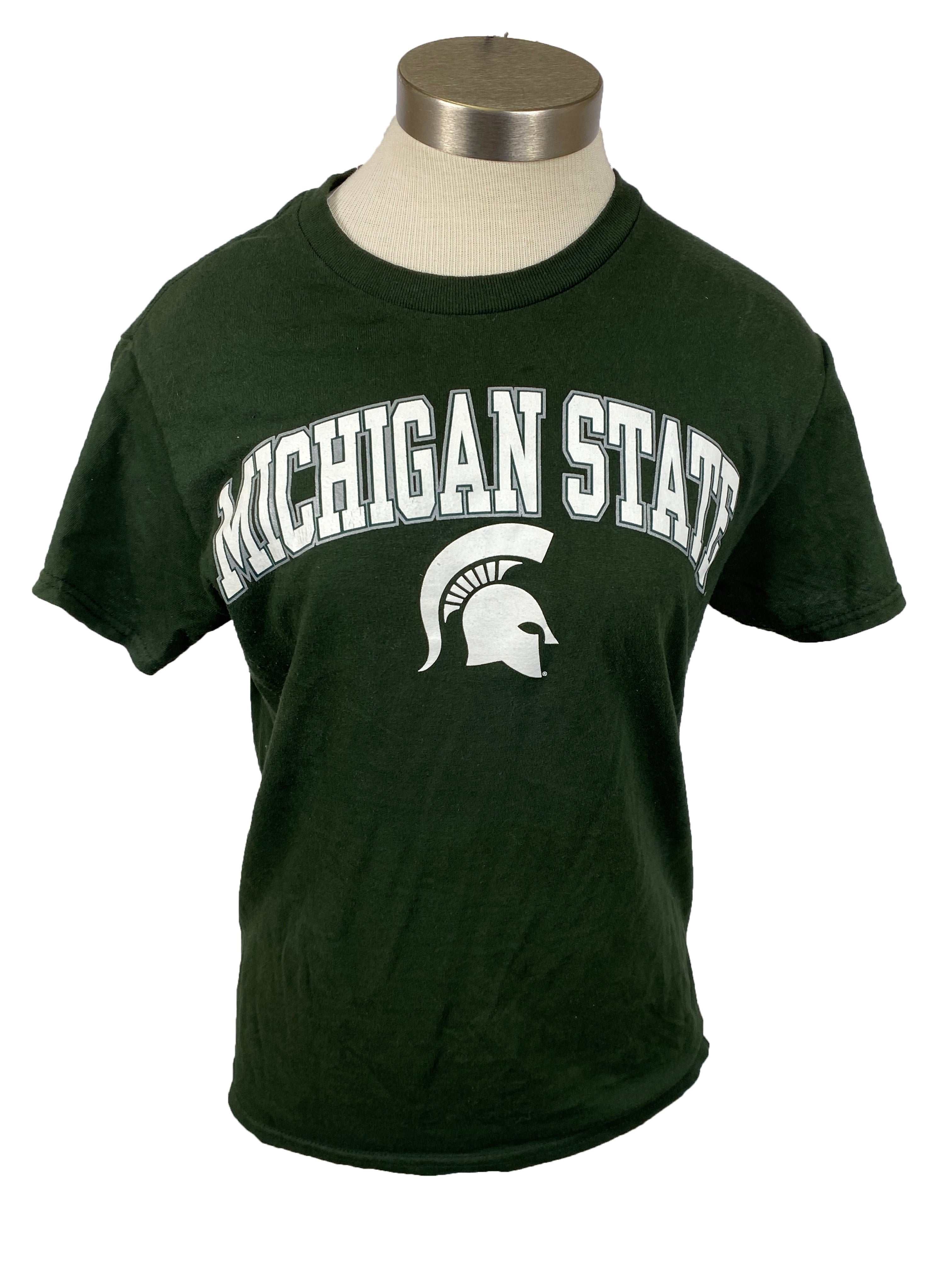 Green Michigan State T-shirt Unisex Size S
