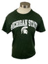 Green Michigan State T-shirt Unisex Size S