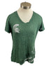 Green Michigan State T-Shirt Women's Size L