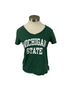 Green Michigan State T-Shirt Women's Size M