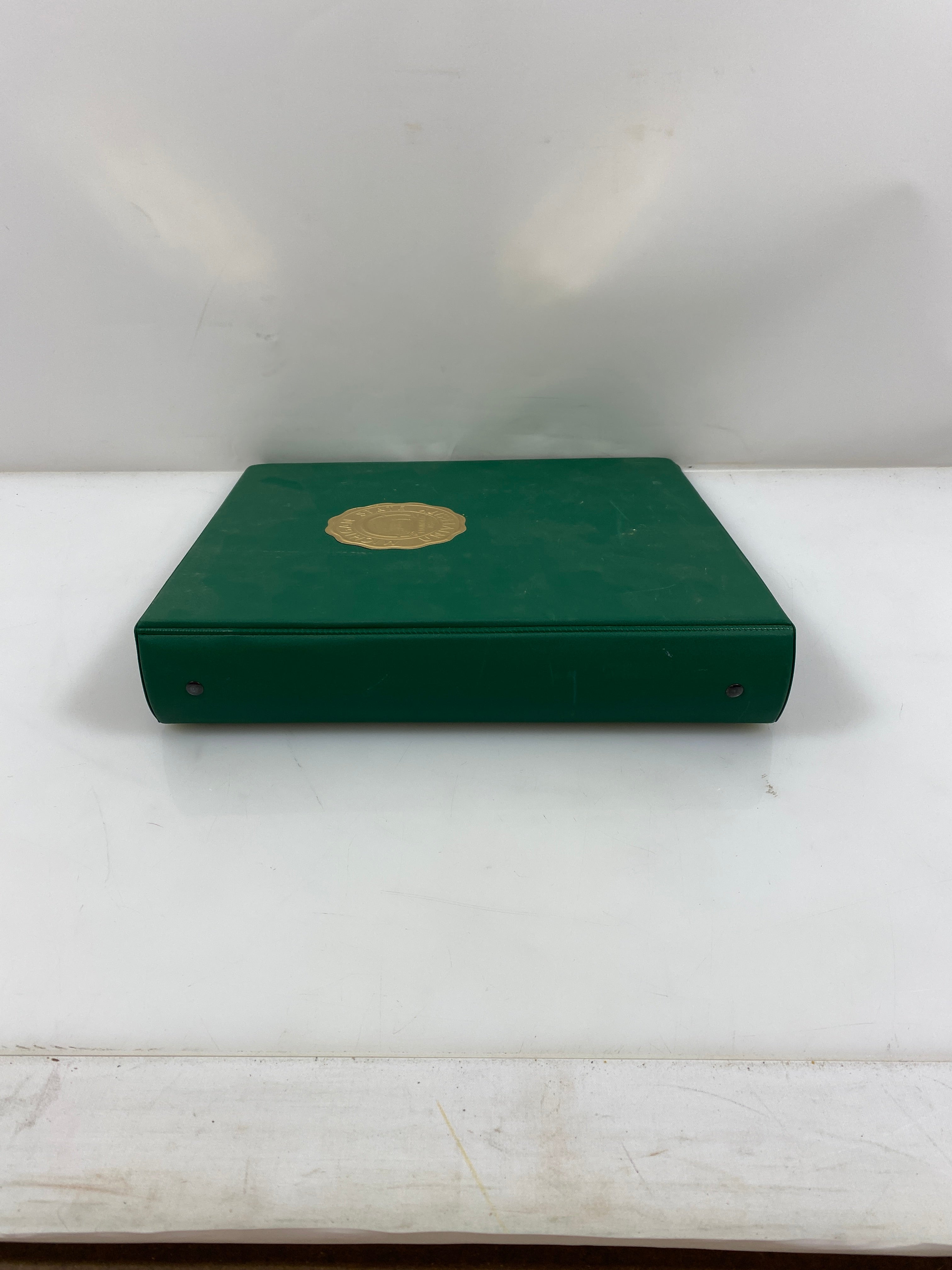 Green MSU 3-Ring Binder