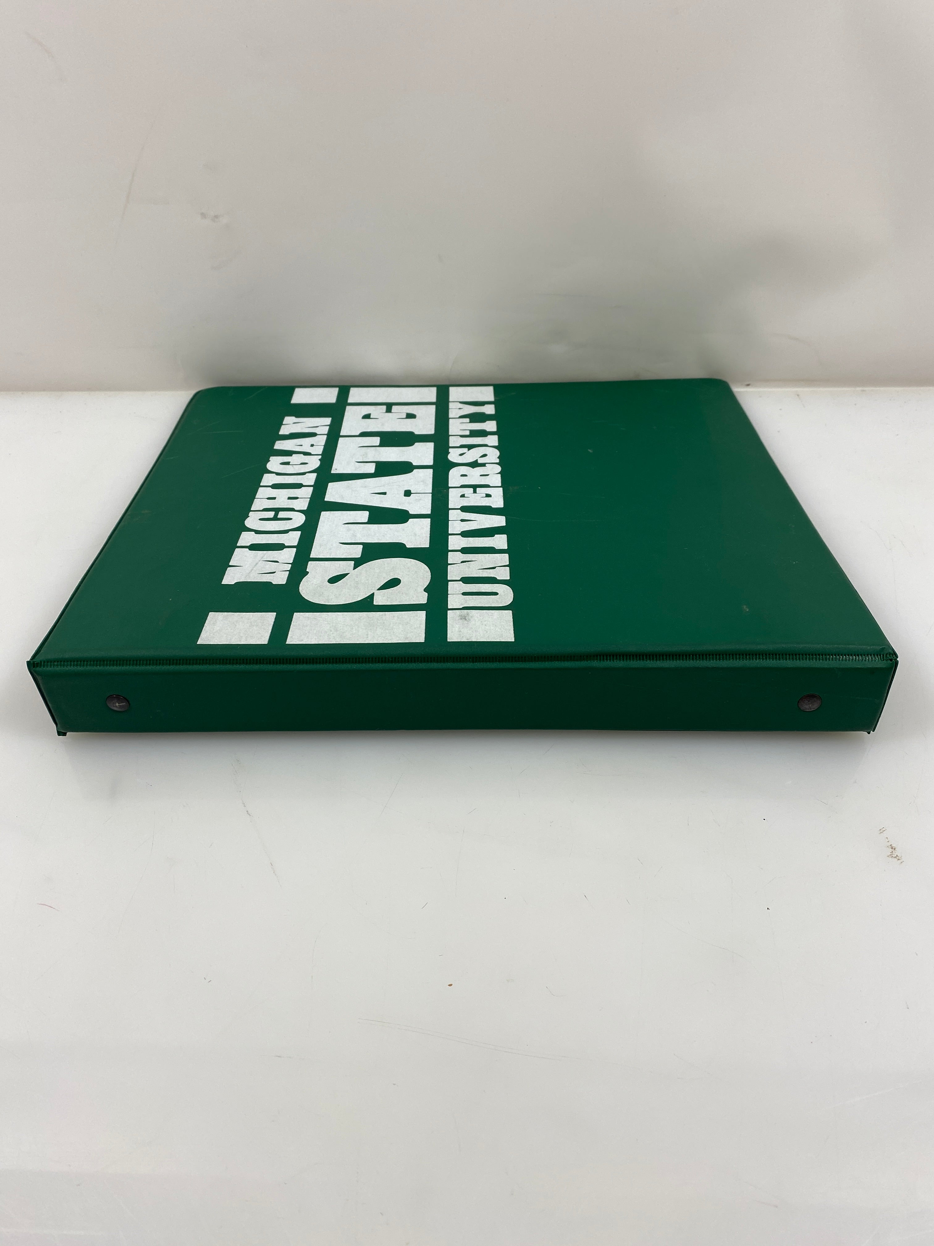 Green MSU 3-Ring Binder