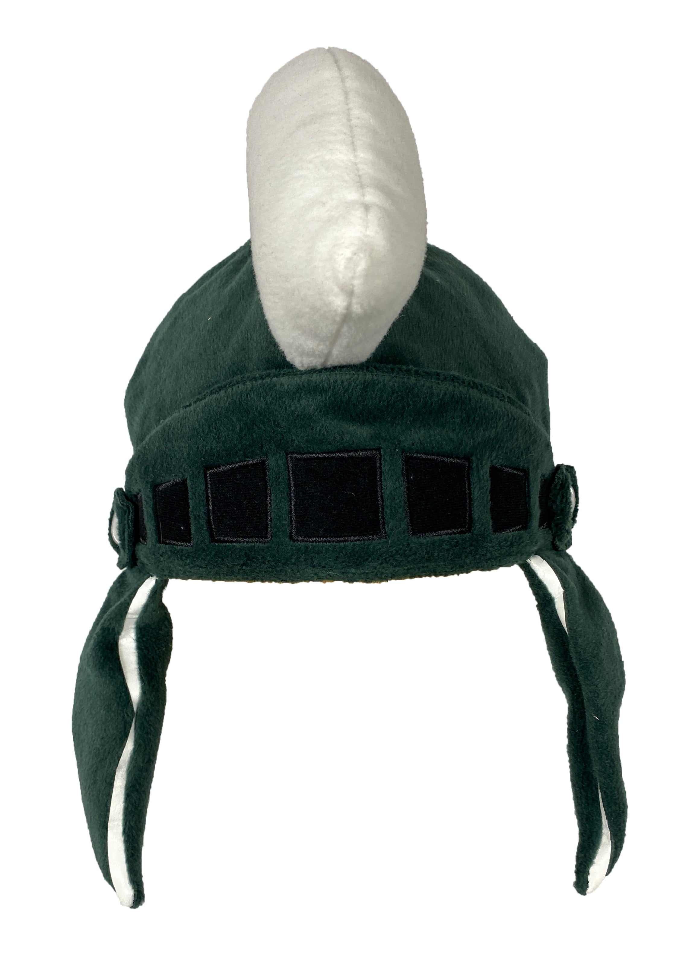 Green MSU Plush Team Heads Costume Helmet
