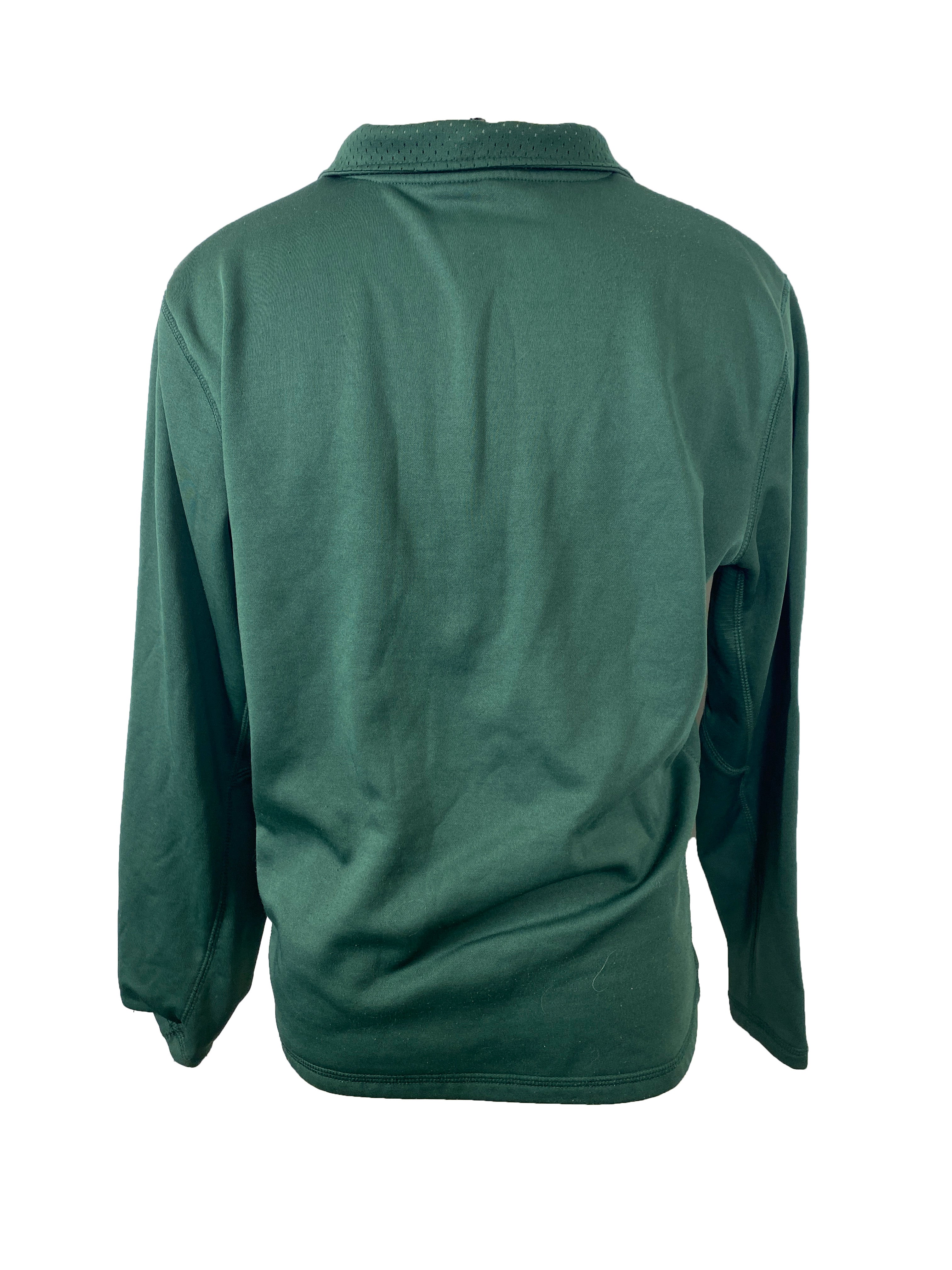 Green MSU Quarter Zip Jacket Men's Size M