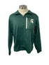 Green MSU Quarter Zip Jacket Men's Size M