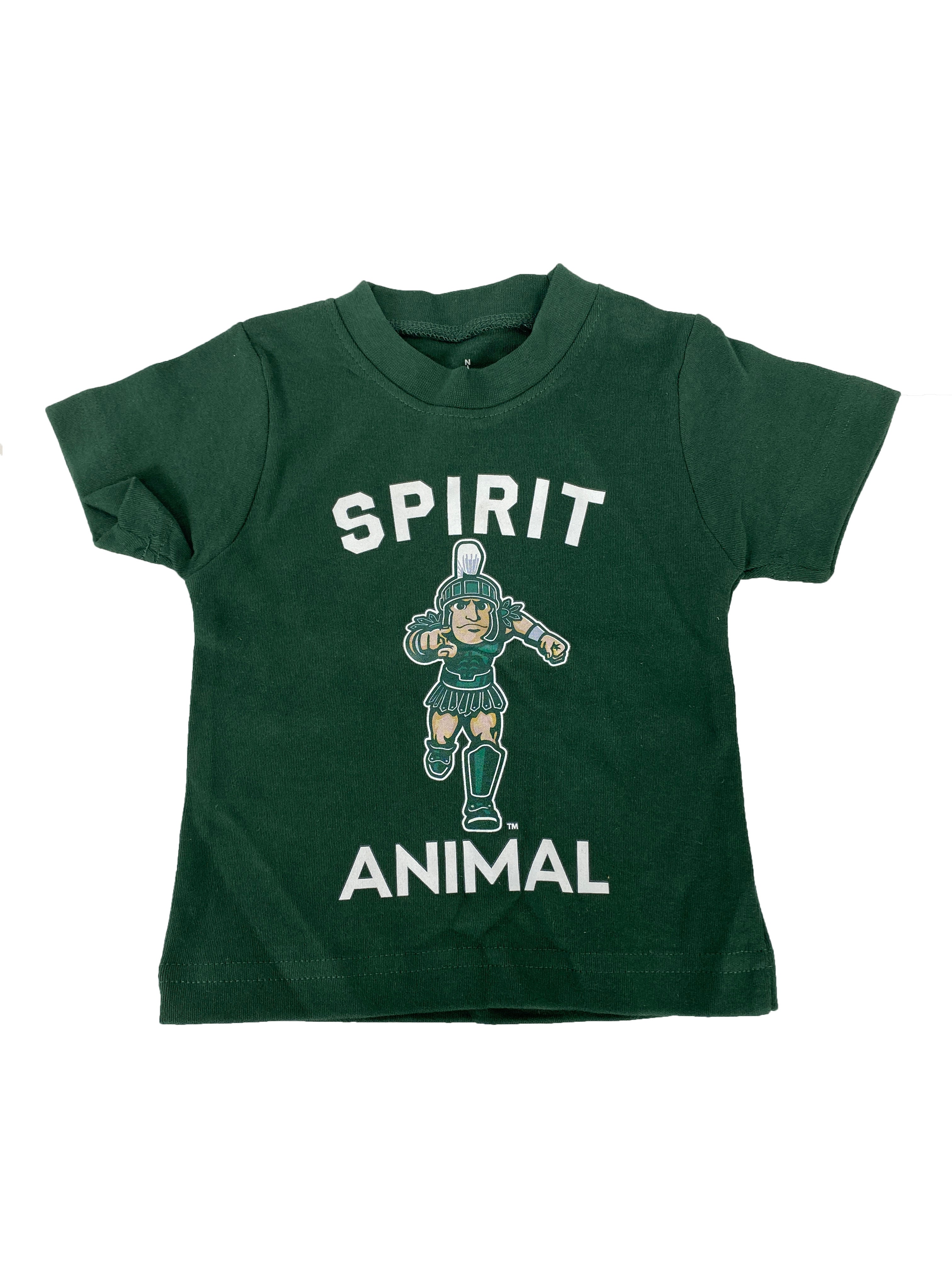 Green MSU T-Shirt Children's Size 0-3 Months