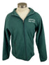 Green Spartan Bus Tour Fleece Full Zip Jacket Unisex Size M