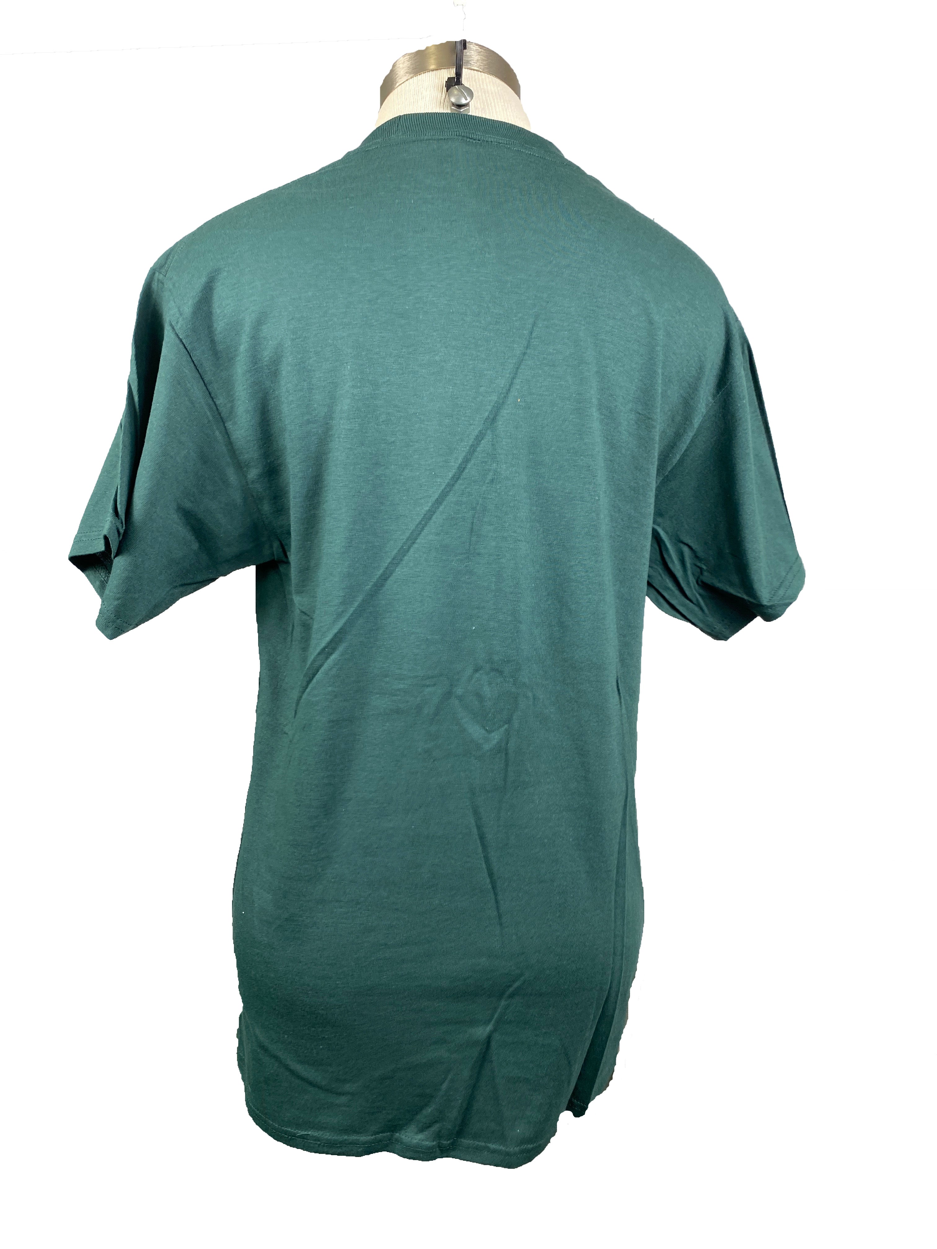 Green Spartan Volleyball Short Sleeve T-Shirt Unisex Size M