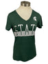 Green Spartans T-Shirt Women's Size M