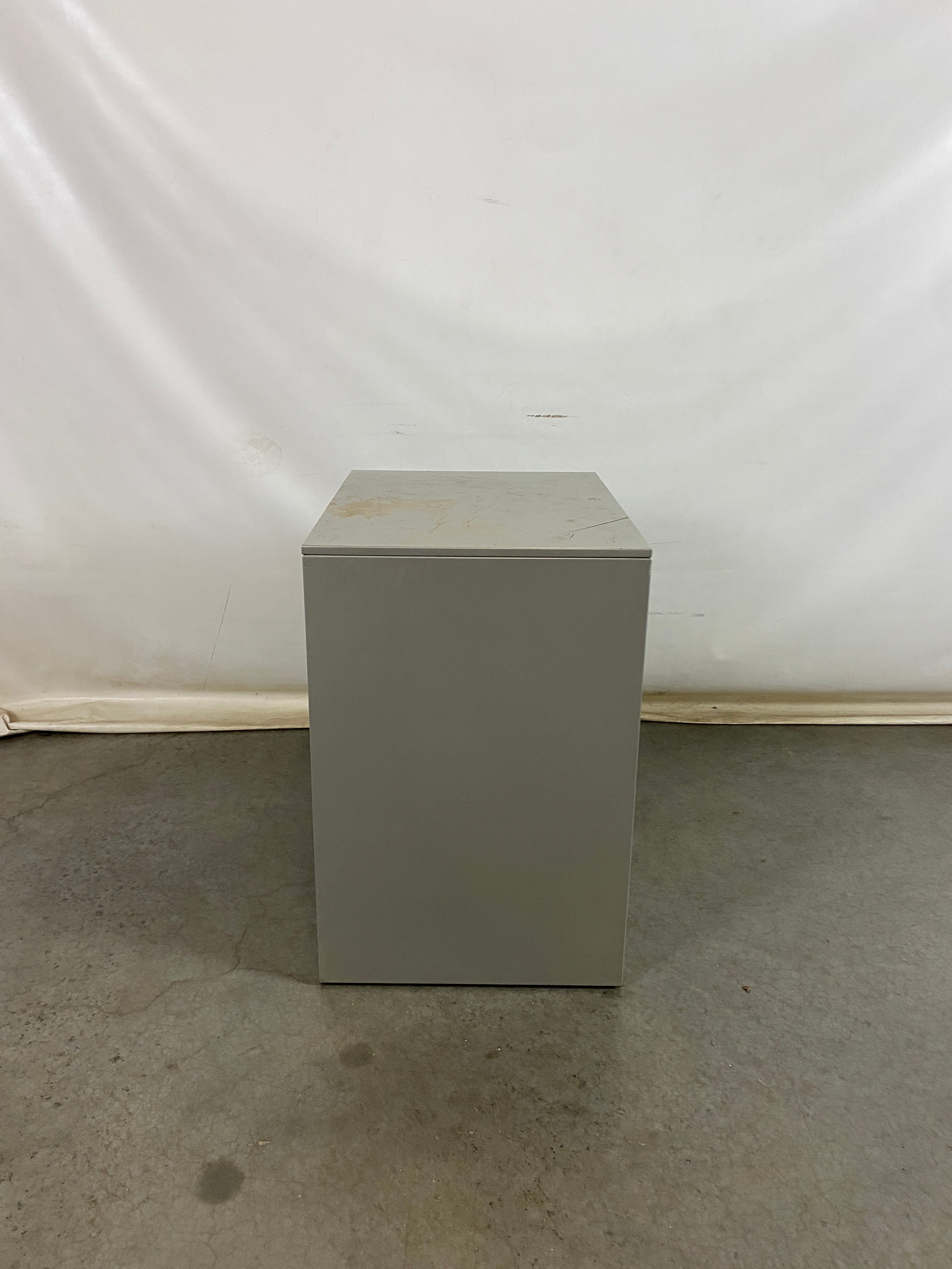 Grey 3 Drawer File Cabinet