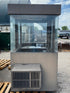 Grey Colored Ticket Booth