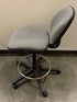 Grey Drafting Chair