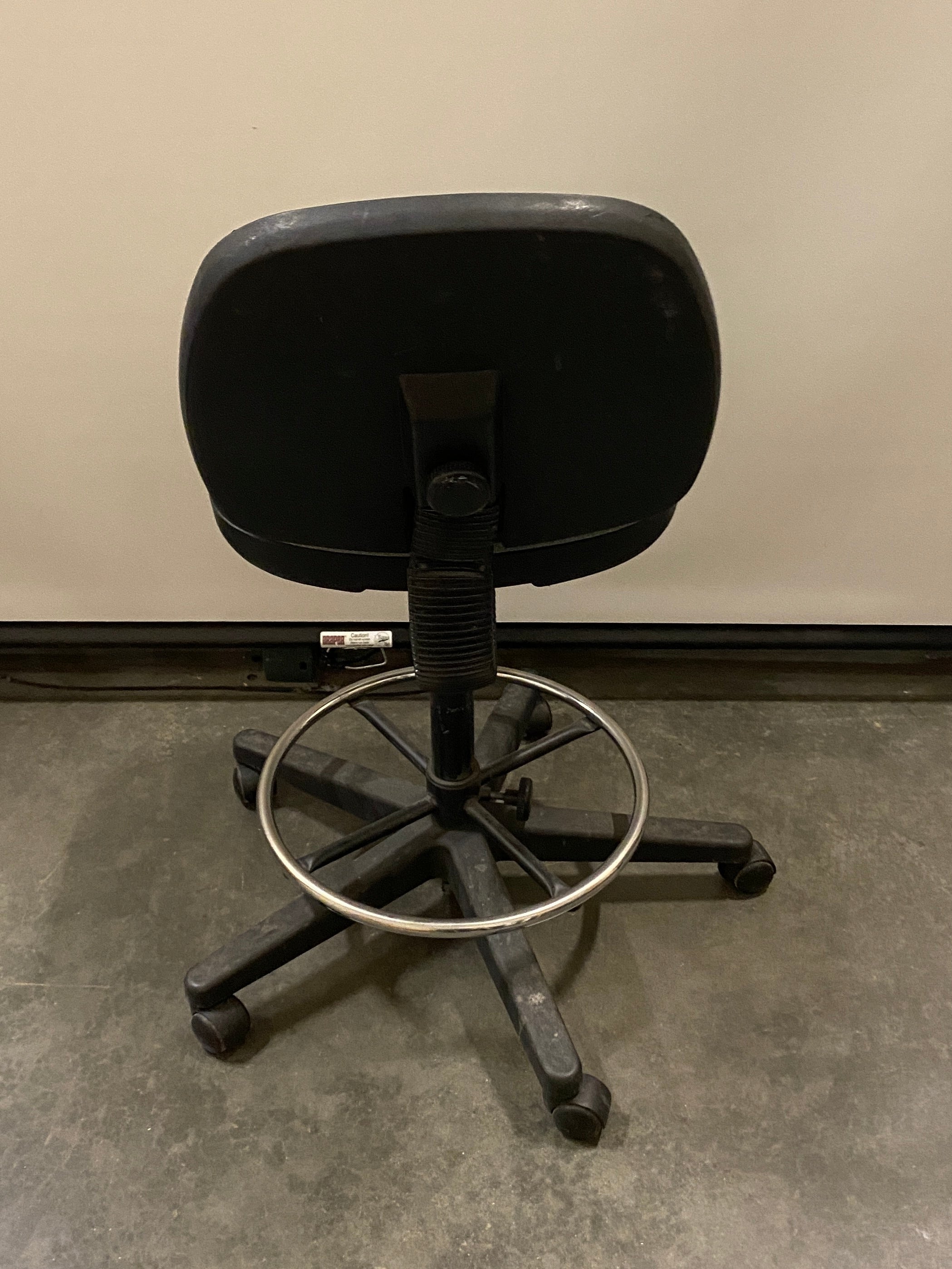 Grey Drafting Chair