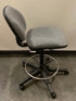 Grey Drafting Chair