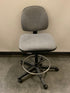 Grey Drafting Chair