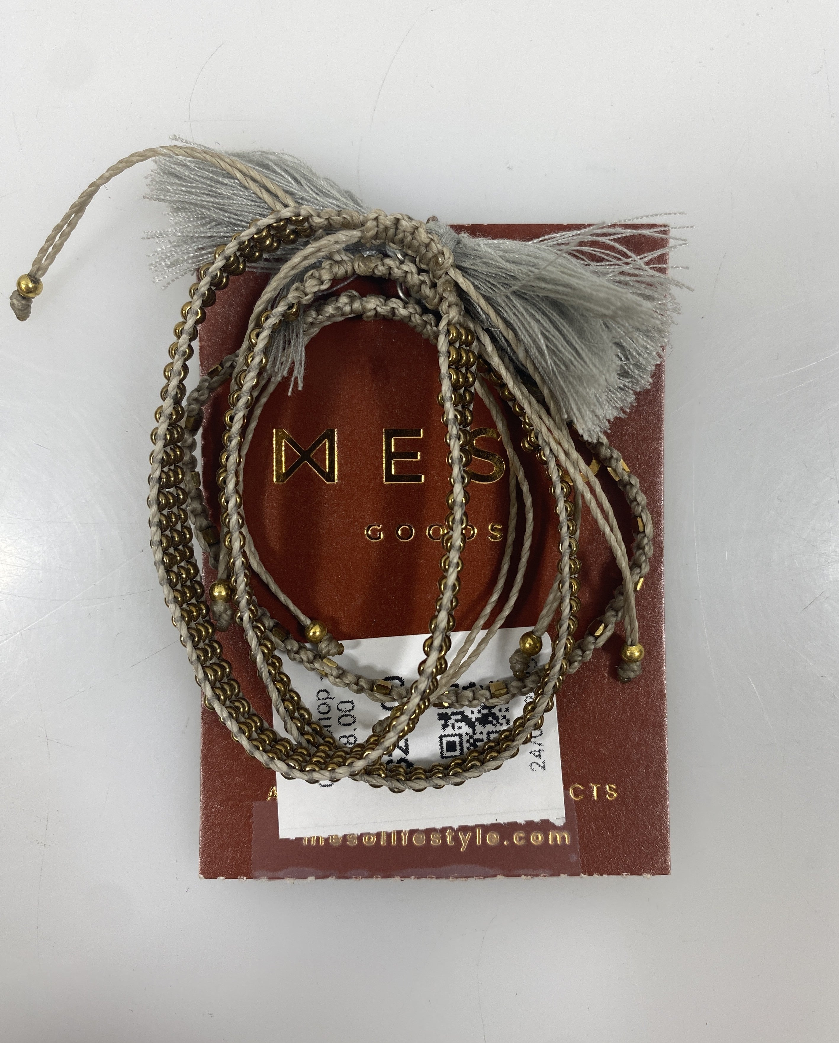 Grey Meso Goods Bracelet Set