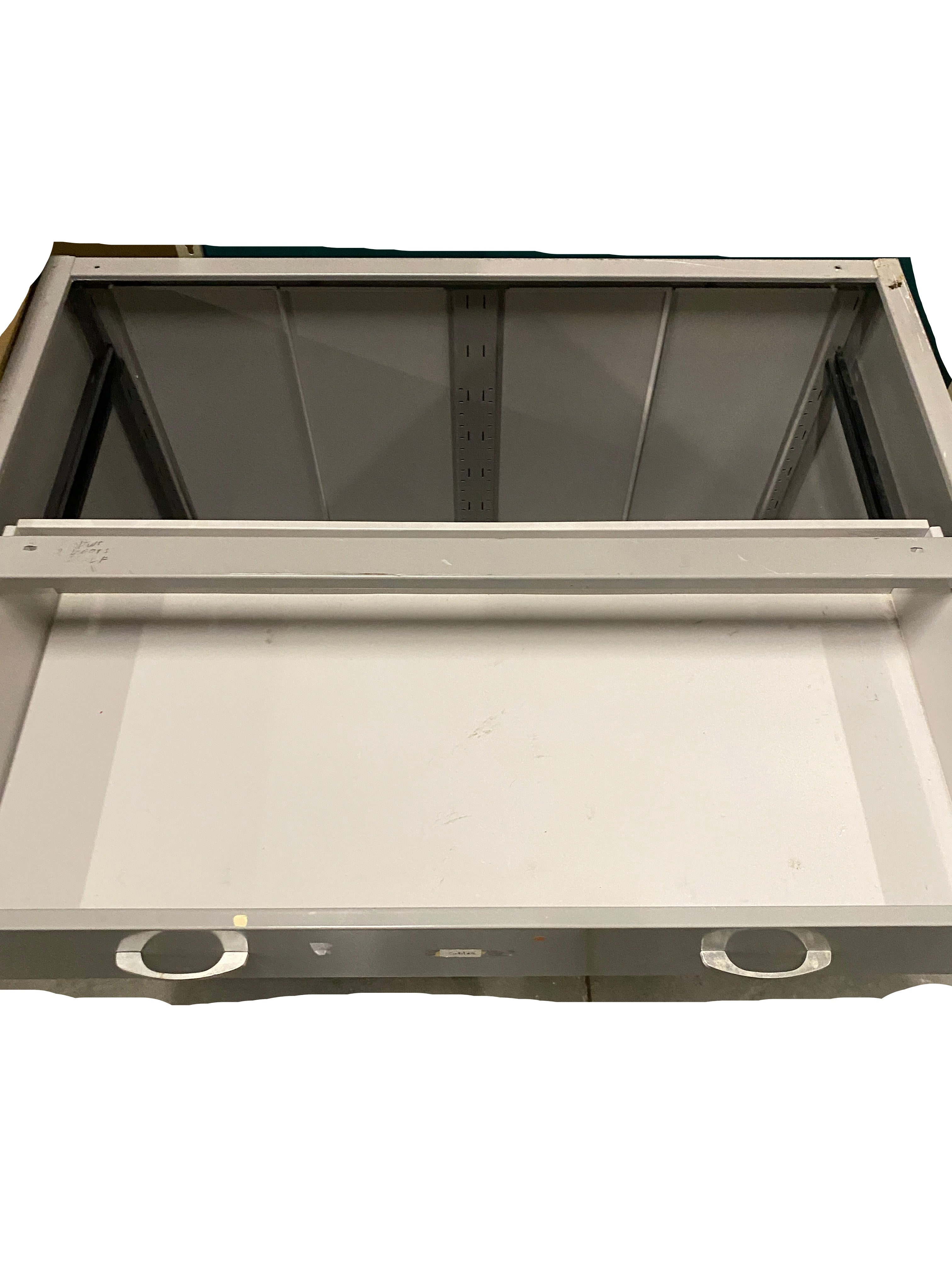 Grey Metal Cabinet