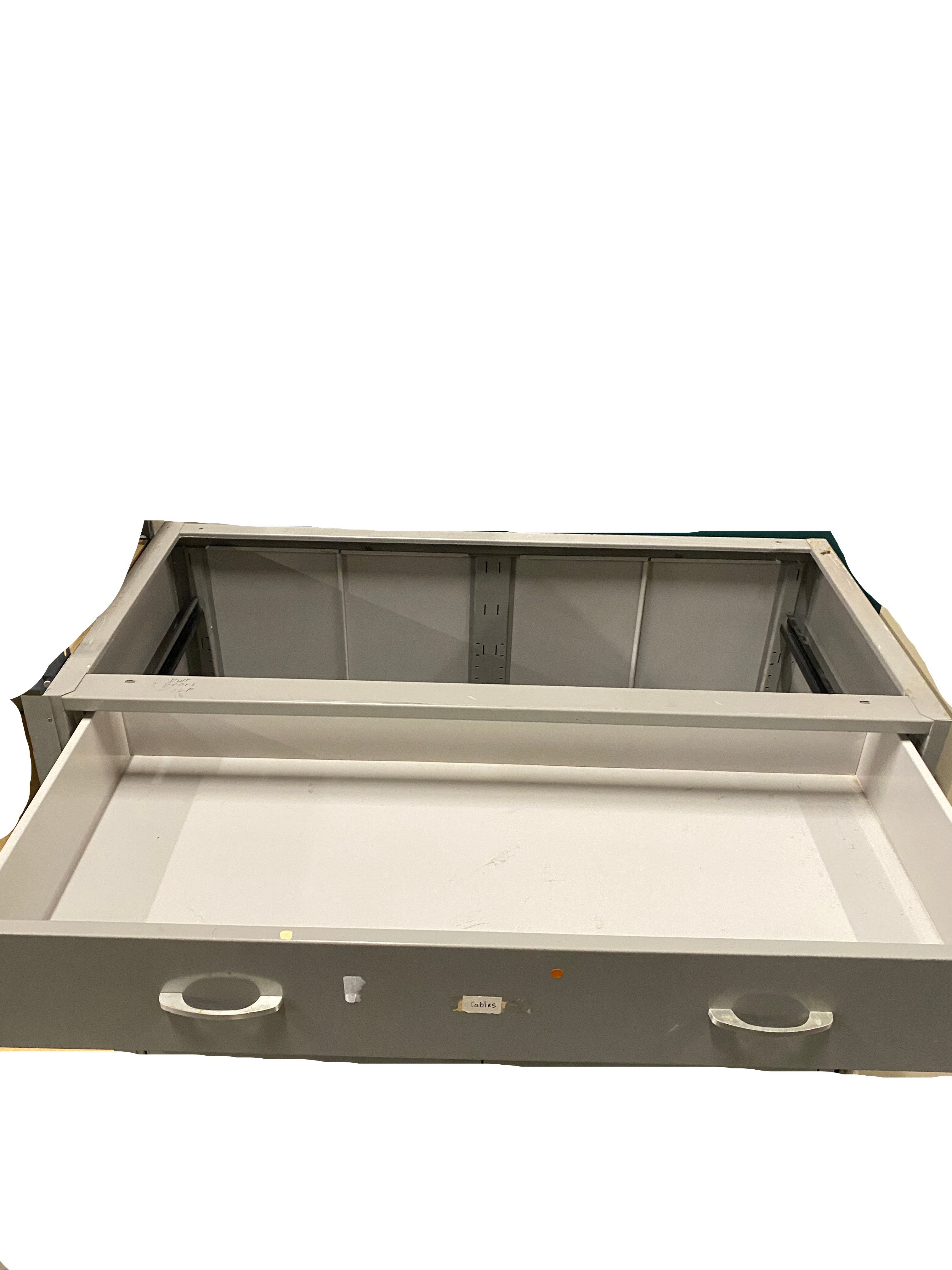 Grey Metal Cabinet