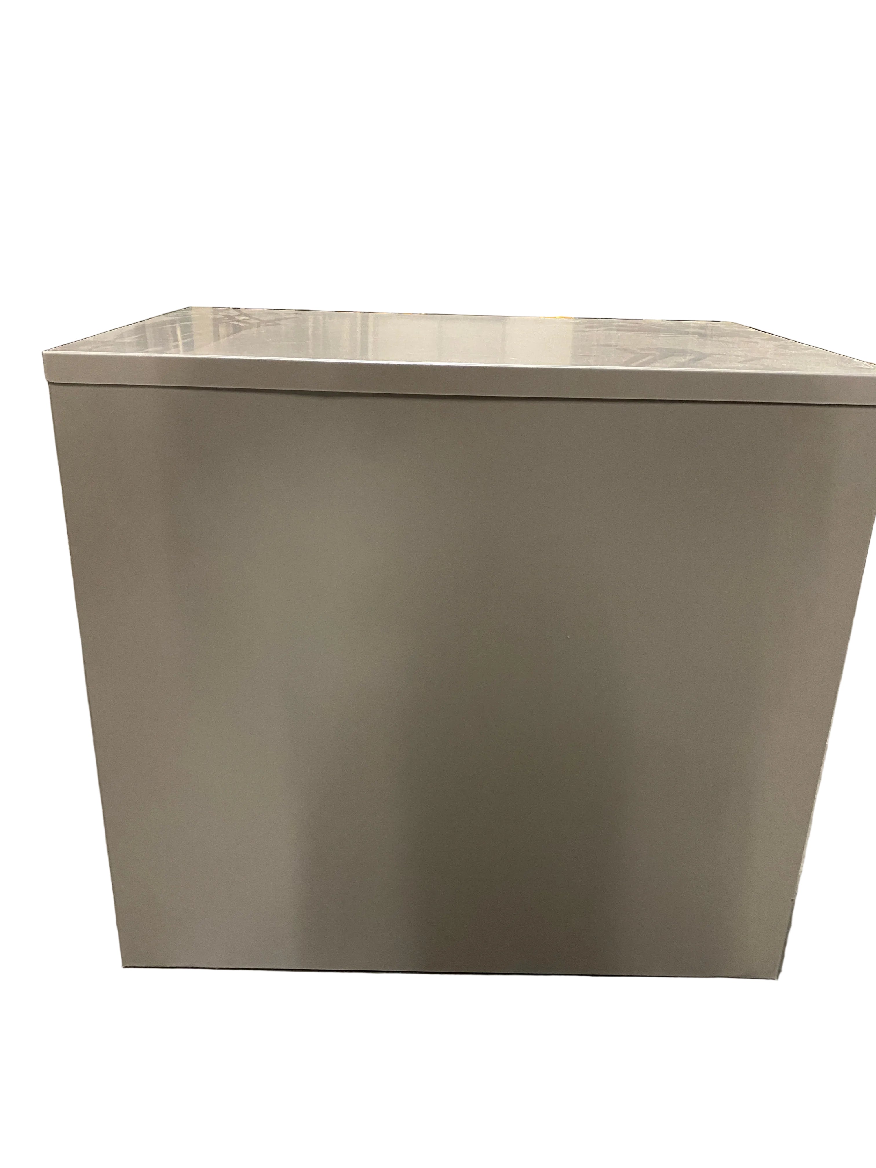 Grey Metal Office 2 Drawer Lateral File Cabinet