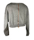 Grey Nike Cropped Crew Neck Sweatshirt Women's Size S