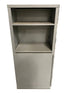 Grey Work Cabinet With Wardrobe