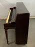 Grinnell Bros Dark Wood Piano w/ Seat