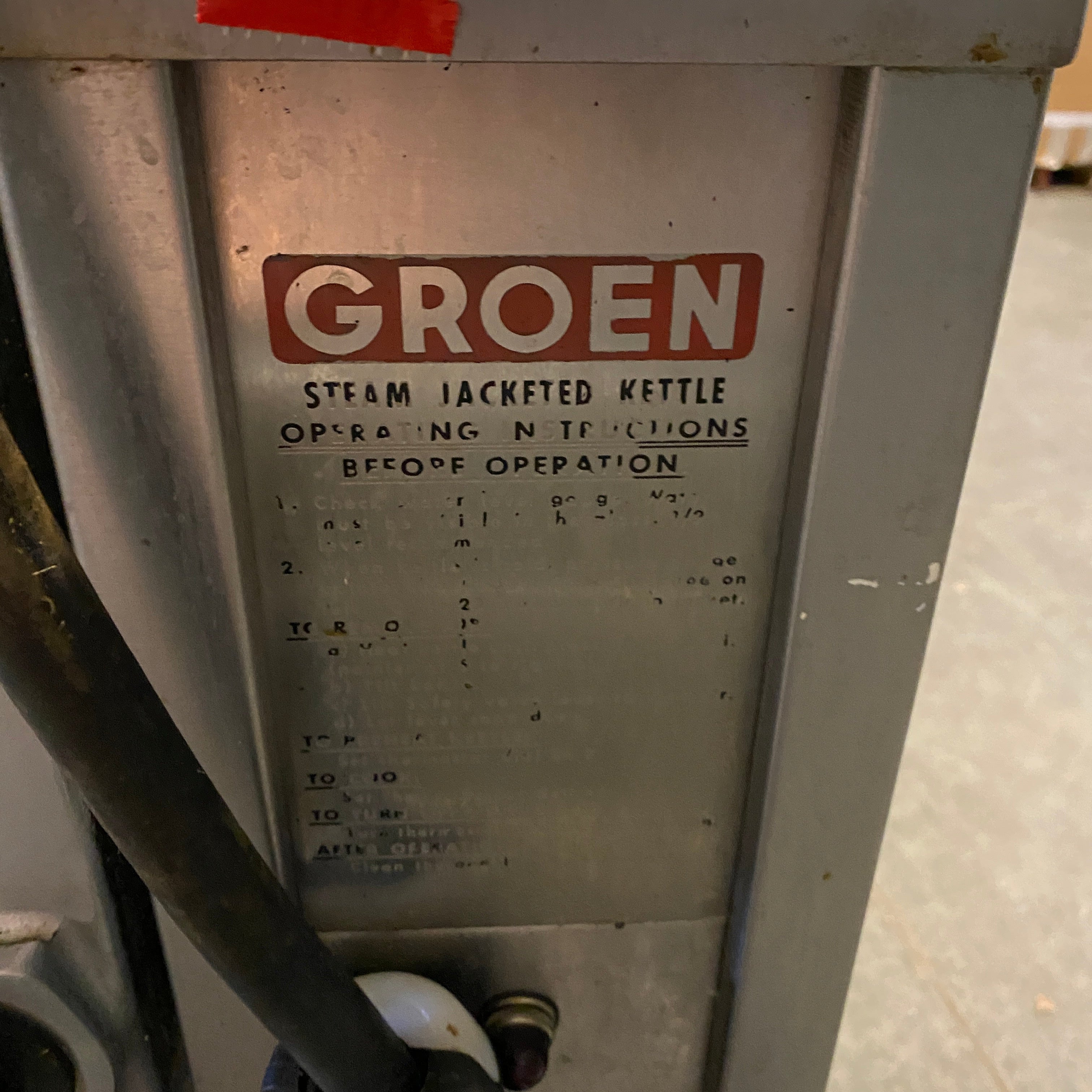 Groen #TDB/4-40 Industrial Steam Jacketed Kettle