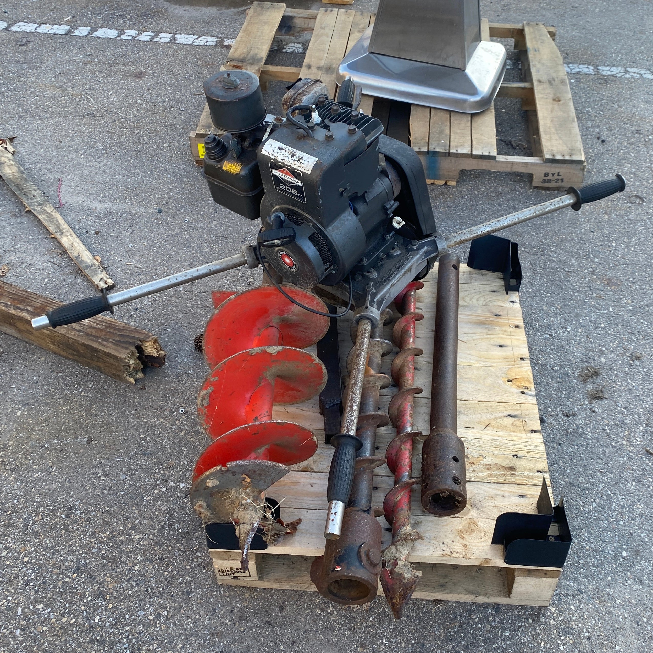 Ground-Hog 2 Man Industrial Auger
