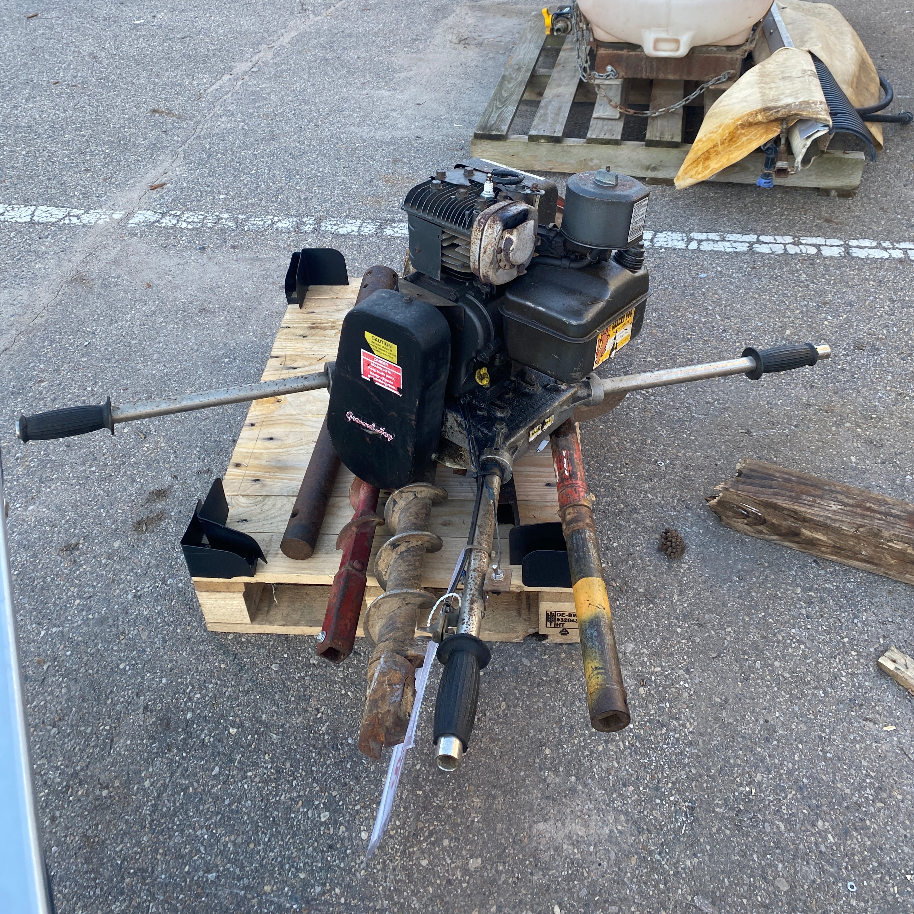 Ground-Hog 2 Man Industrial Auger