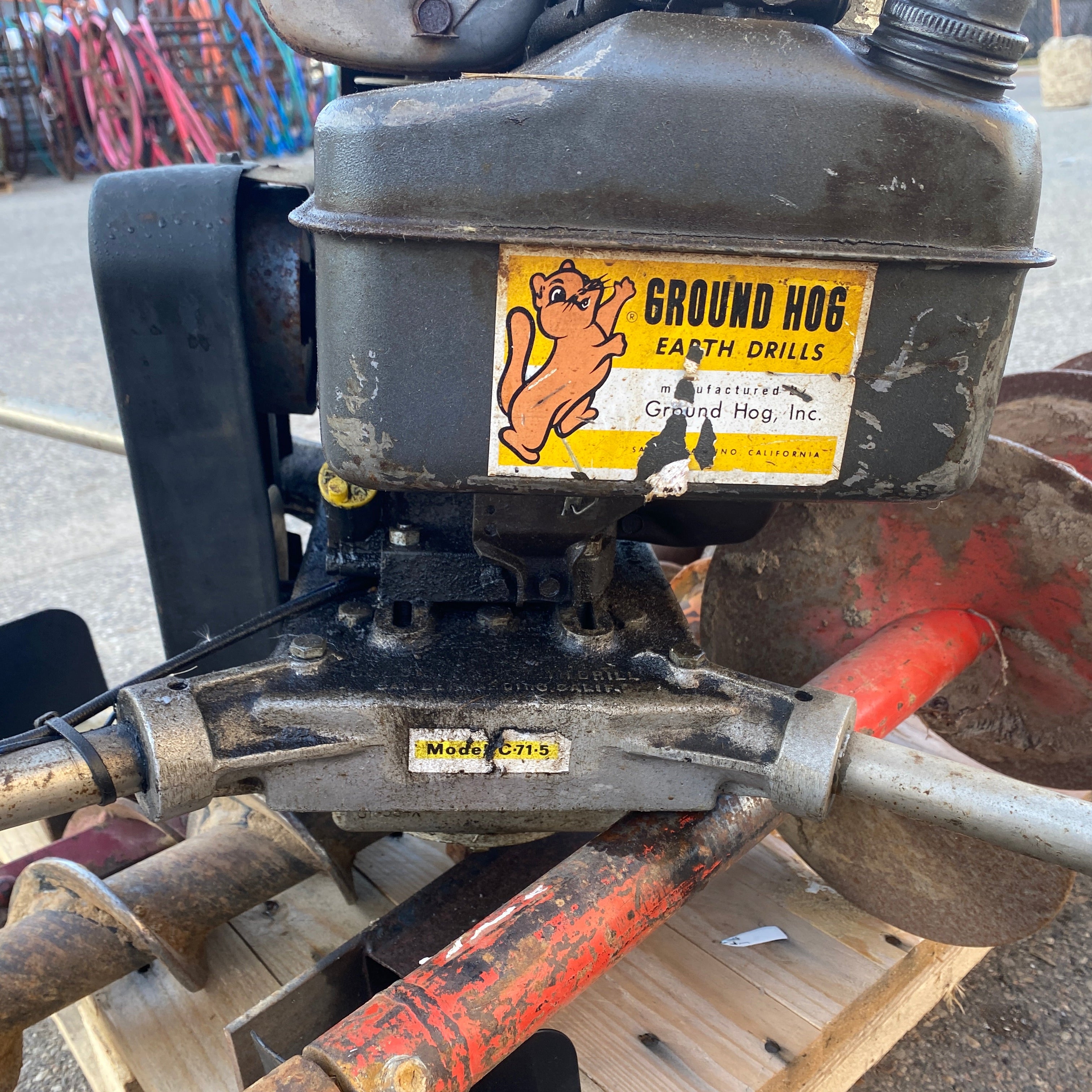 Ground-Hog 2 Man Industrial Auger