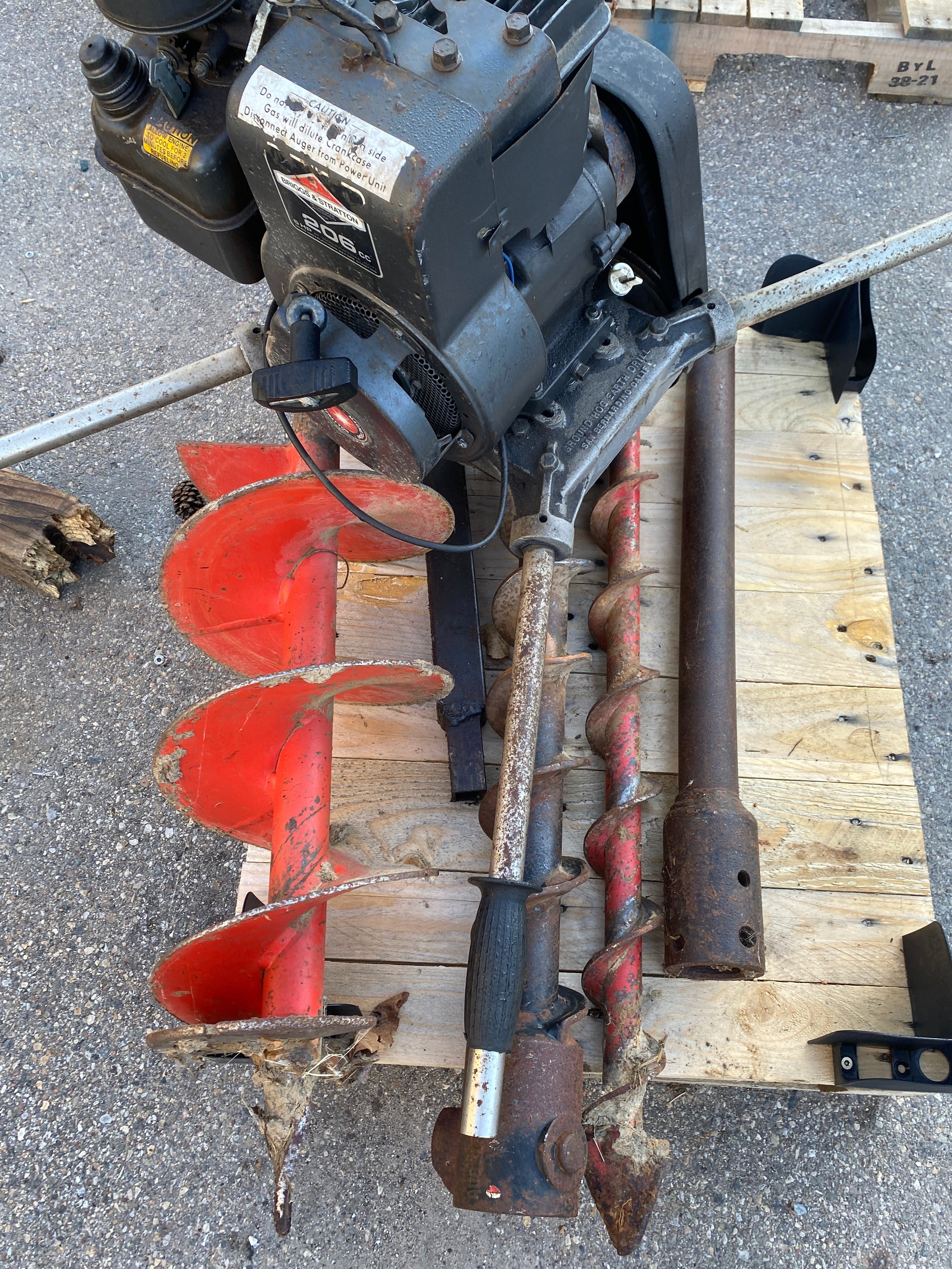 Ground-Hog 2 Man Industrial Auger