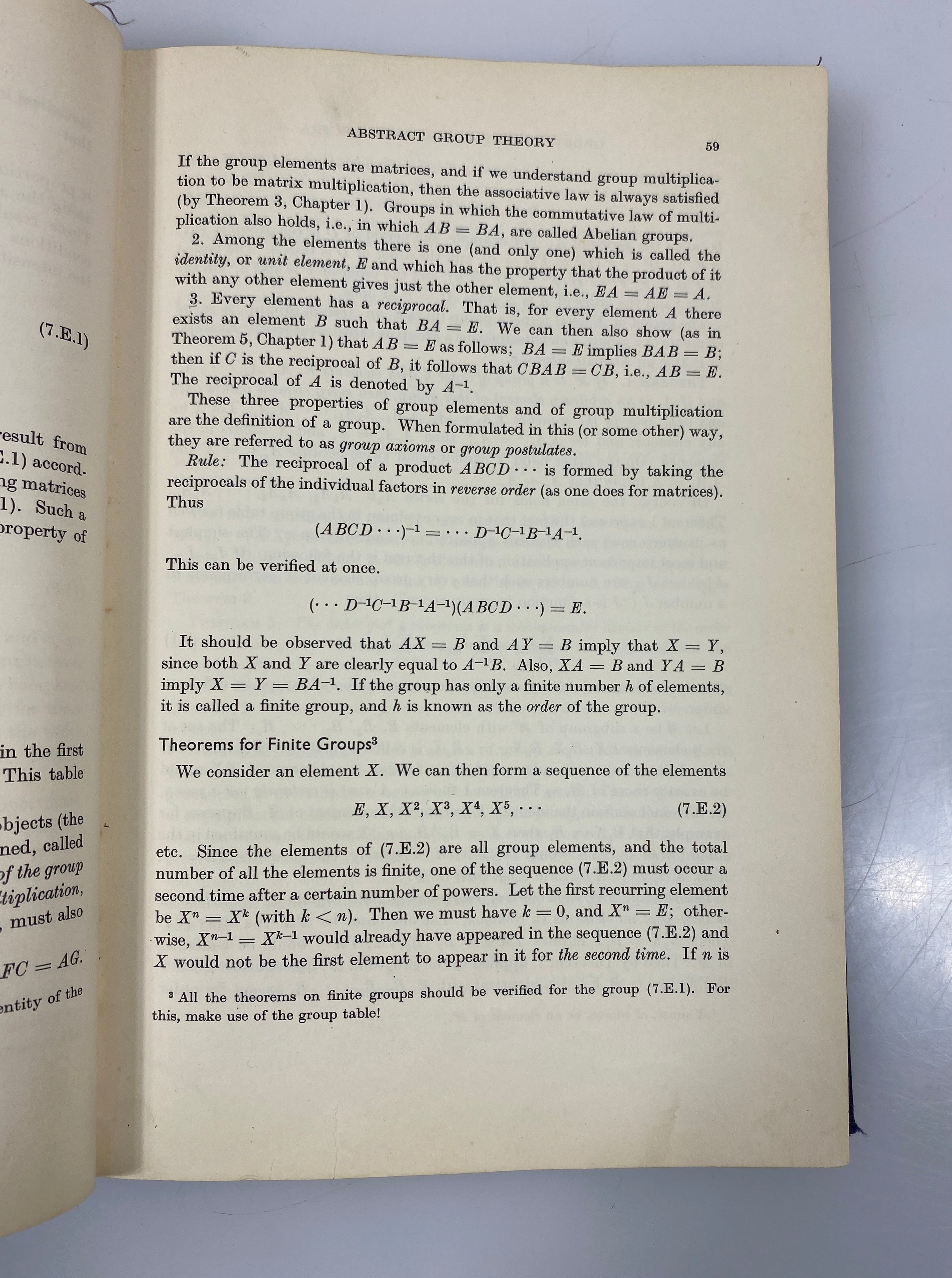 Group Theory by Wigner Academic Press 1959 Ex-Library HC