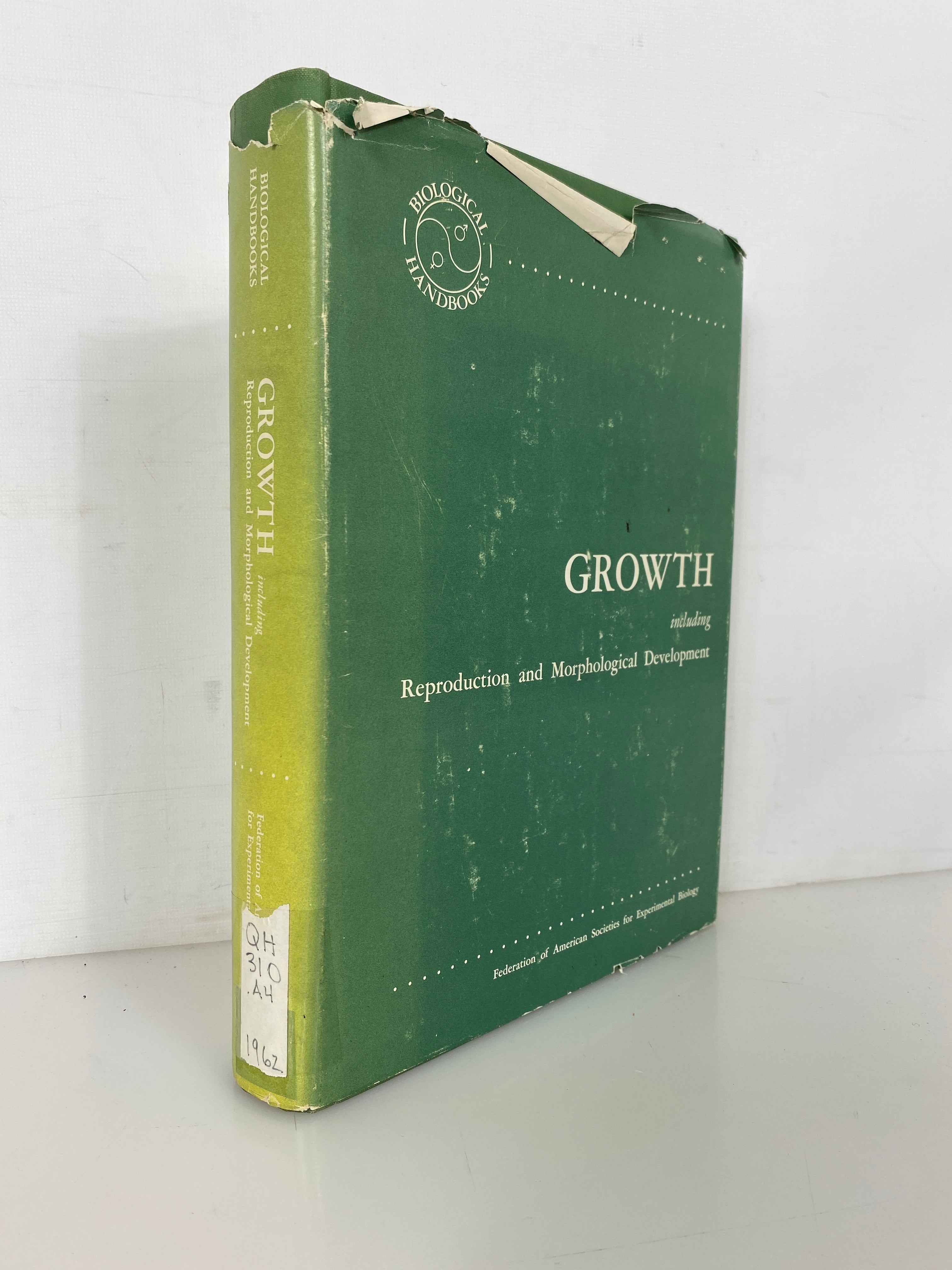 Growth Incl Reproduction & Morphological Development Altman/Dittmer 1962 HCDJ