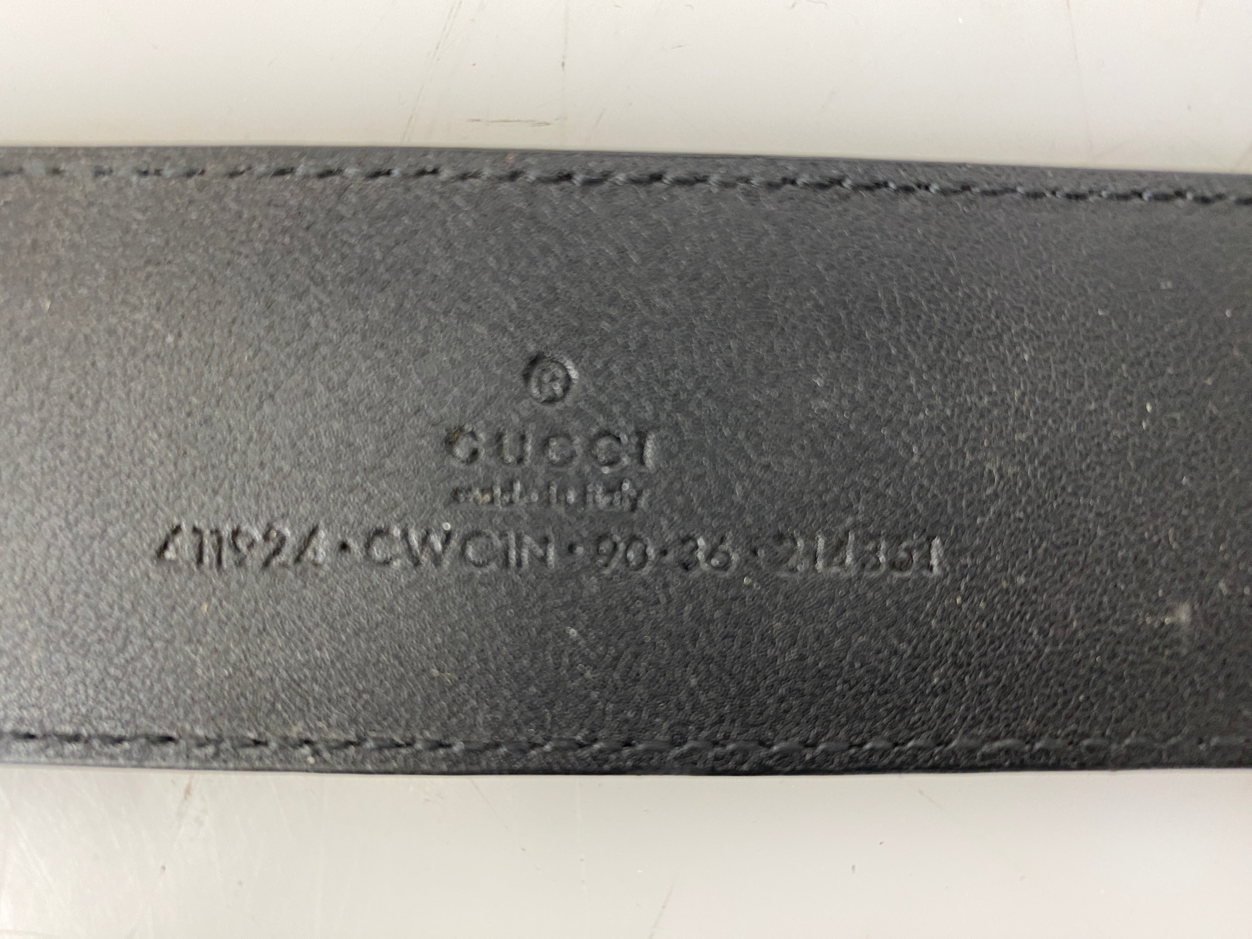Gucci Guccisima Interlocking G Buckle Belt