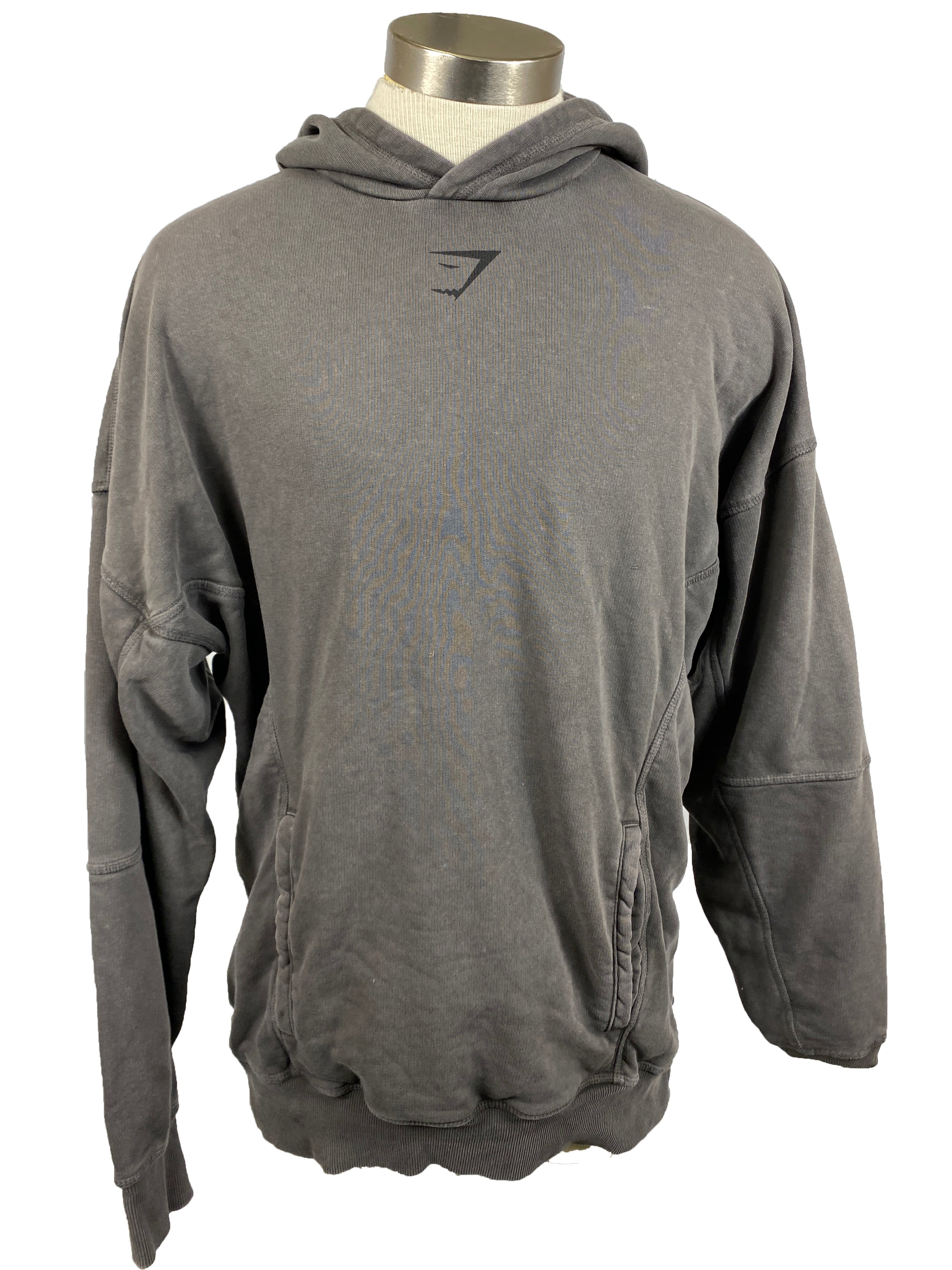 Gym Shark Gray Sweatshirt Unisex Size L