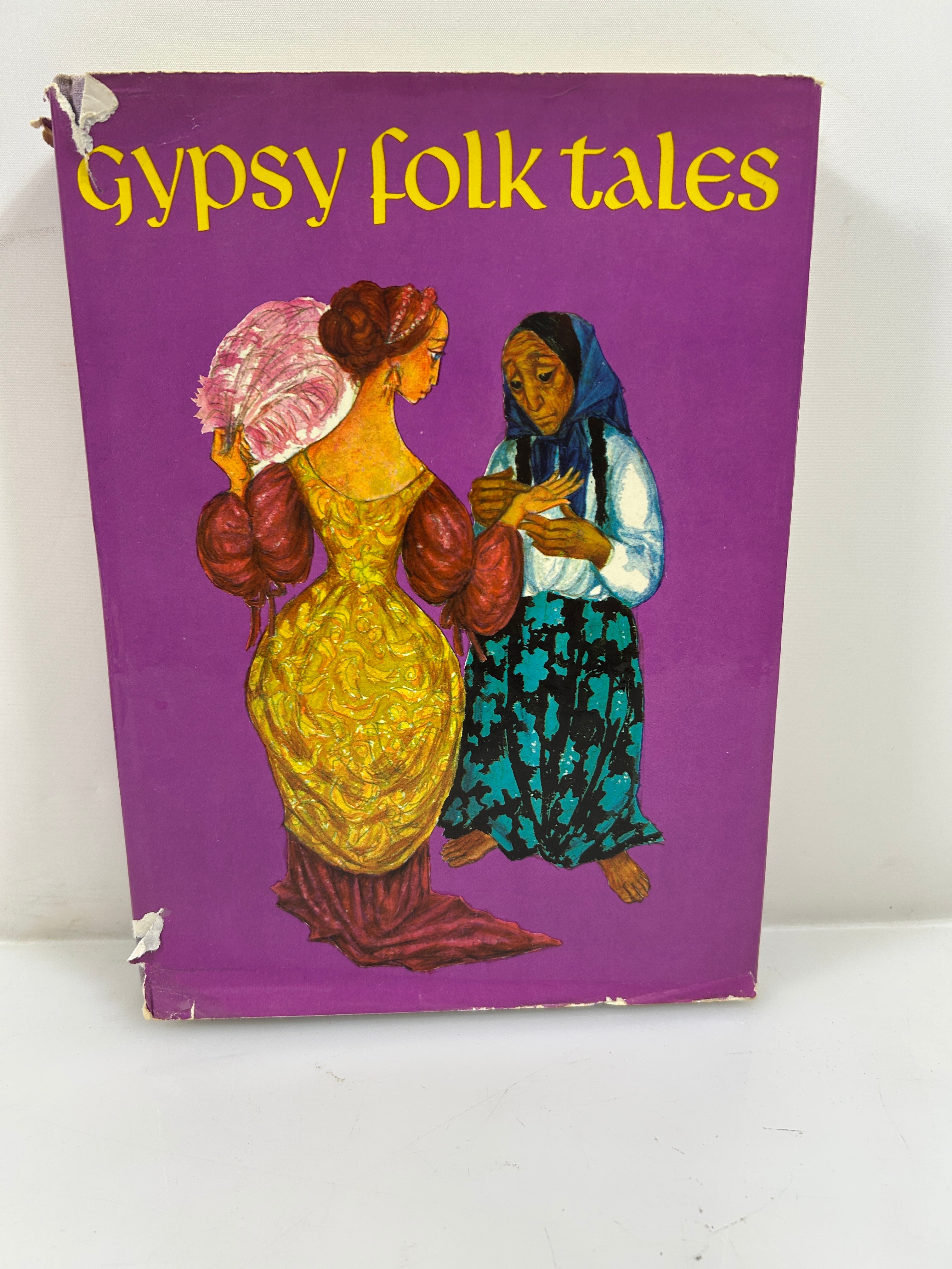 Gypsy Folk Tales by M.Voriskova Ill by Mila Dolezelova Pub Paul Hamlyn 1966 HCDJ