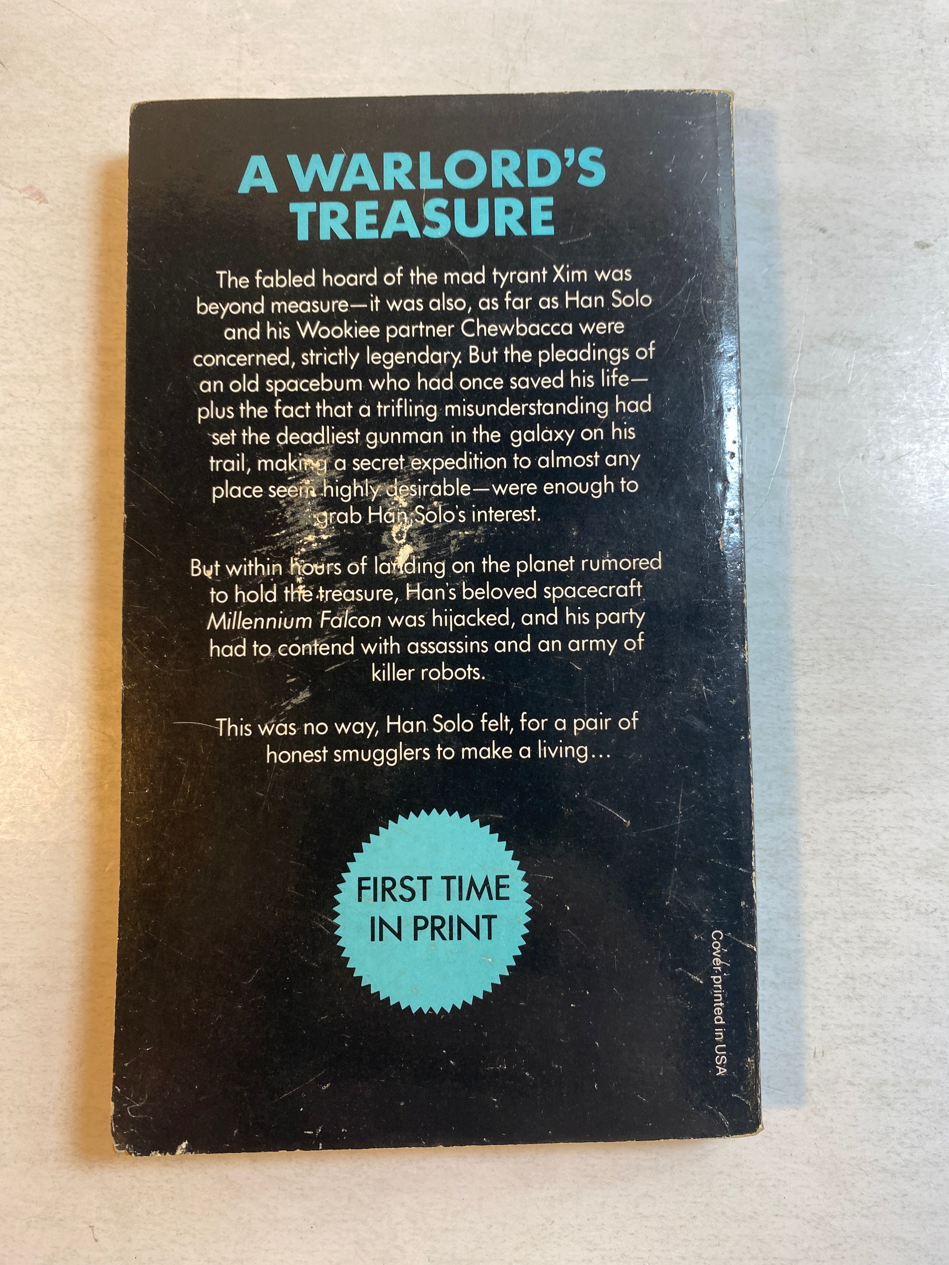 Han Solo and the Lost Legacy Brian Daley Paperback 1980