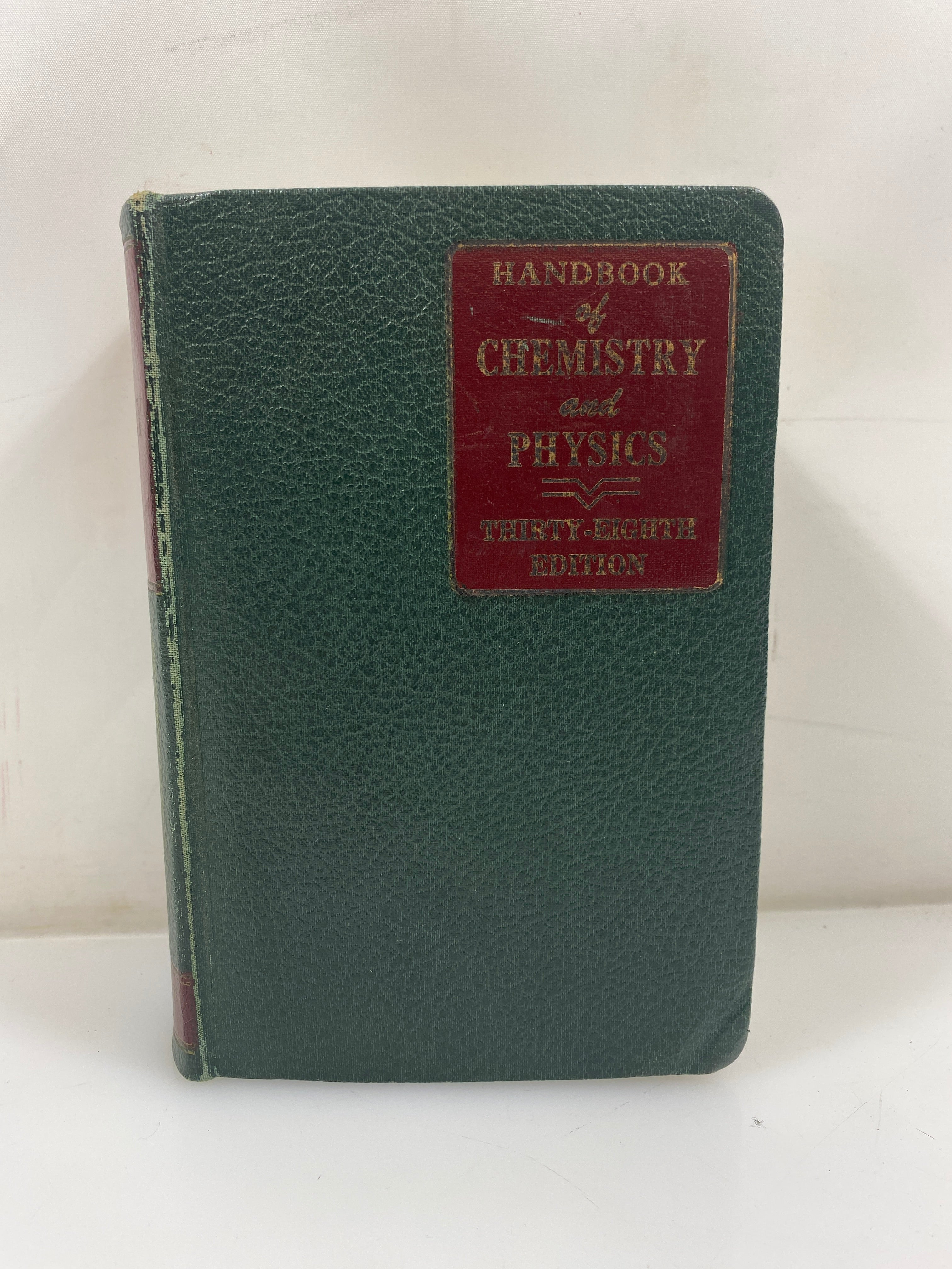 Handbook of Chemistry and Physics Chemical Rubber Publishing Co. 1956 HC