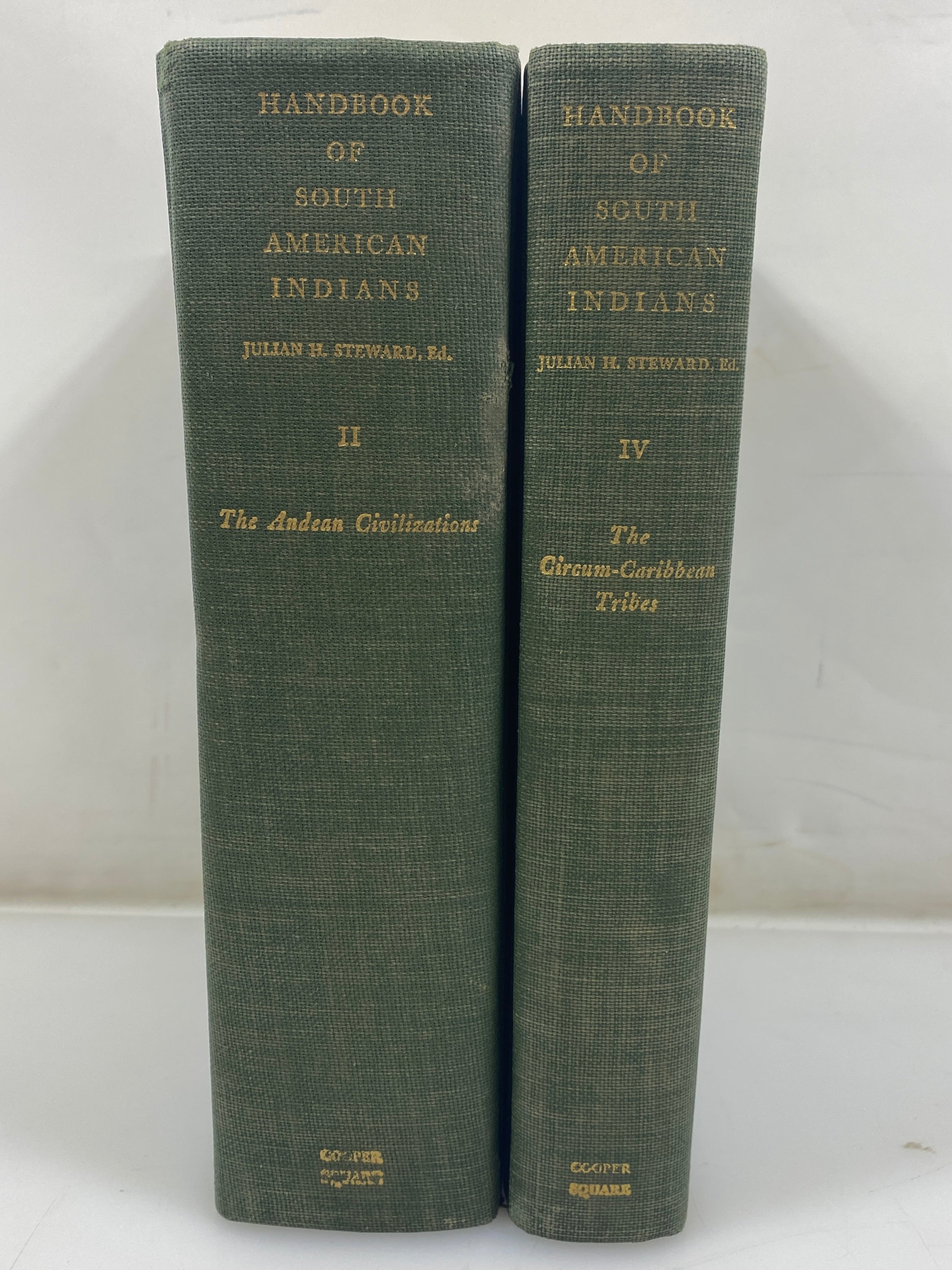 Handbook of South American Indians Vol II and IV 1963 HC