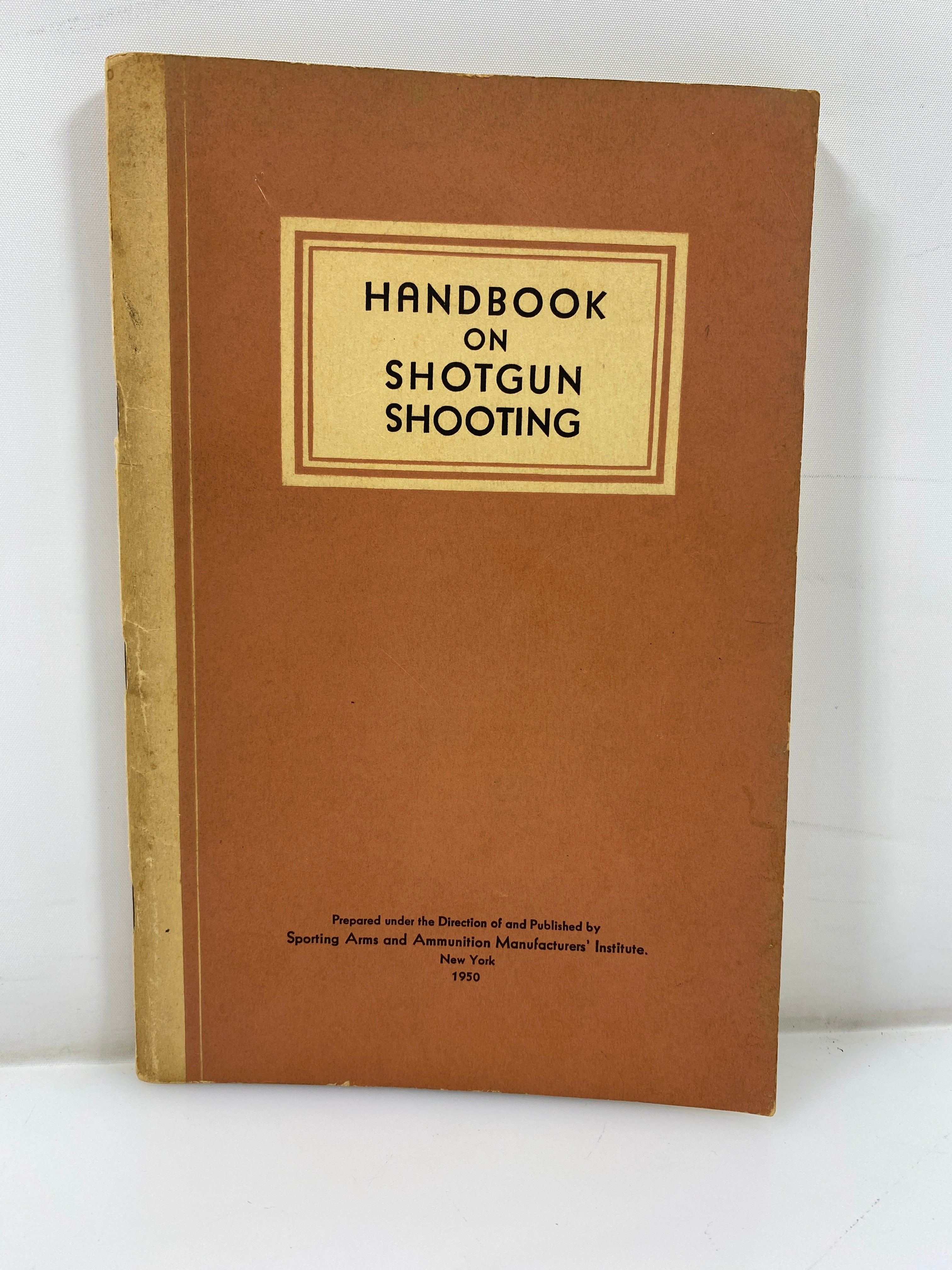 Handbook on Shotgun Shooting 4th Printing 1950 SC