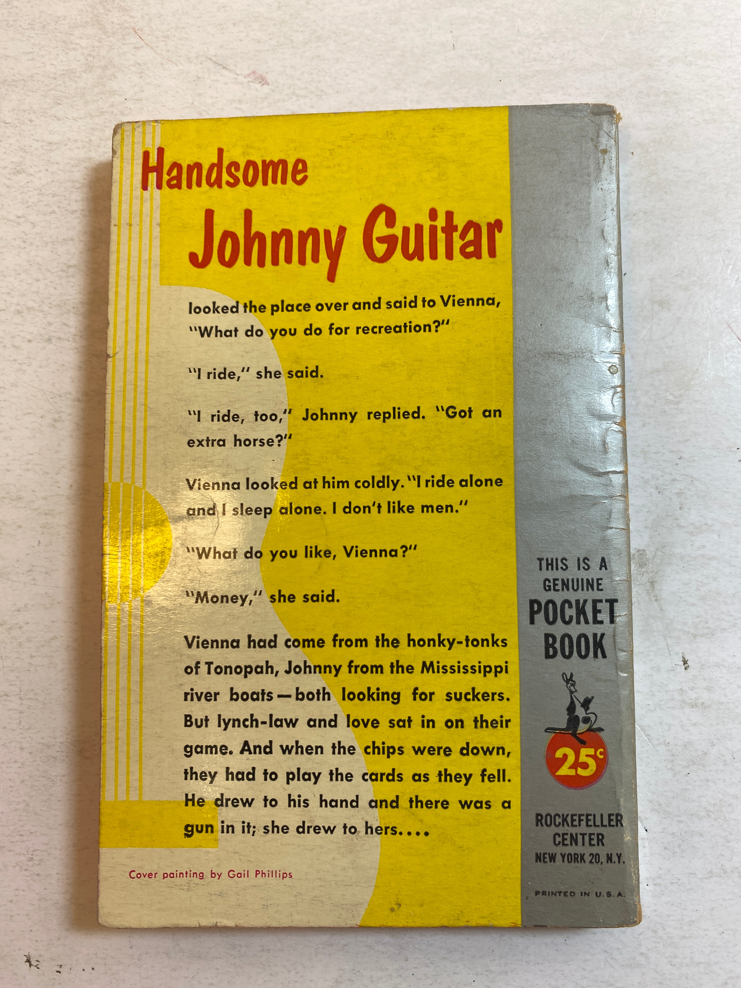 Handsome Johnny Guitar Ray Chanslor SC 1954