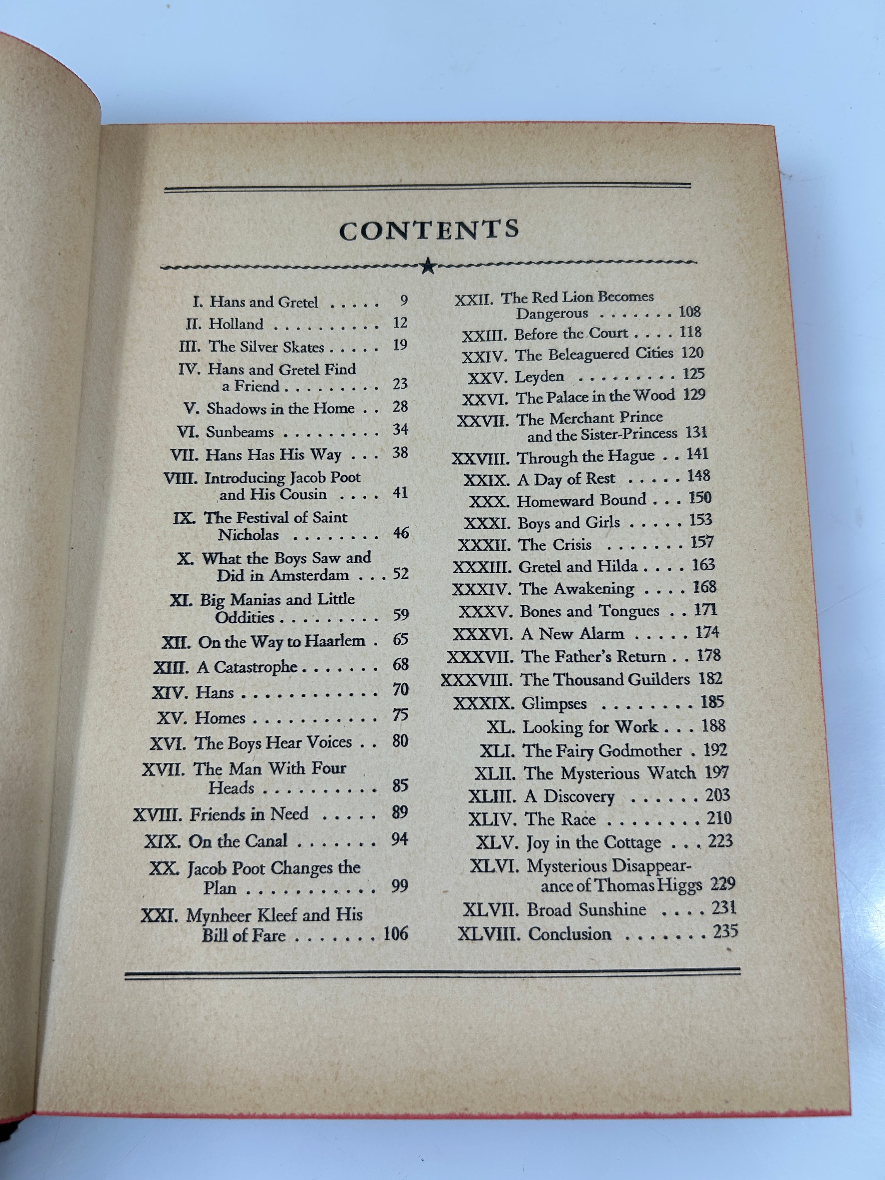 Hans Brinker or the Silver Skates by Mary Mapes Dodge Whitman 1945 HCDJ