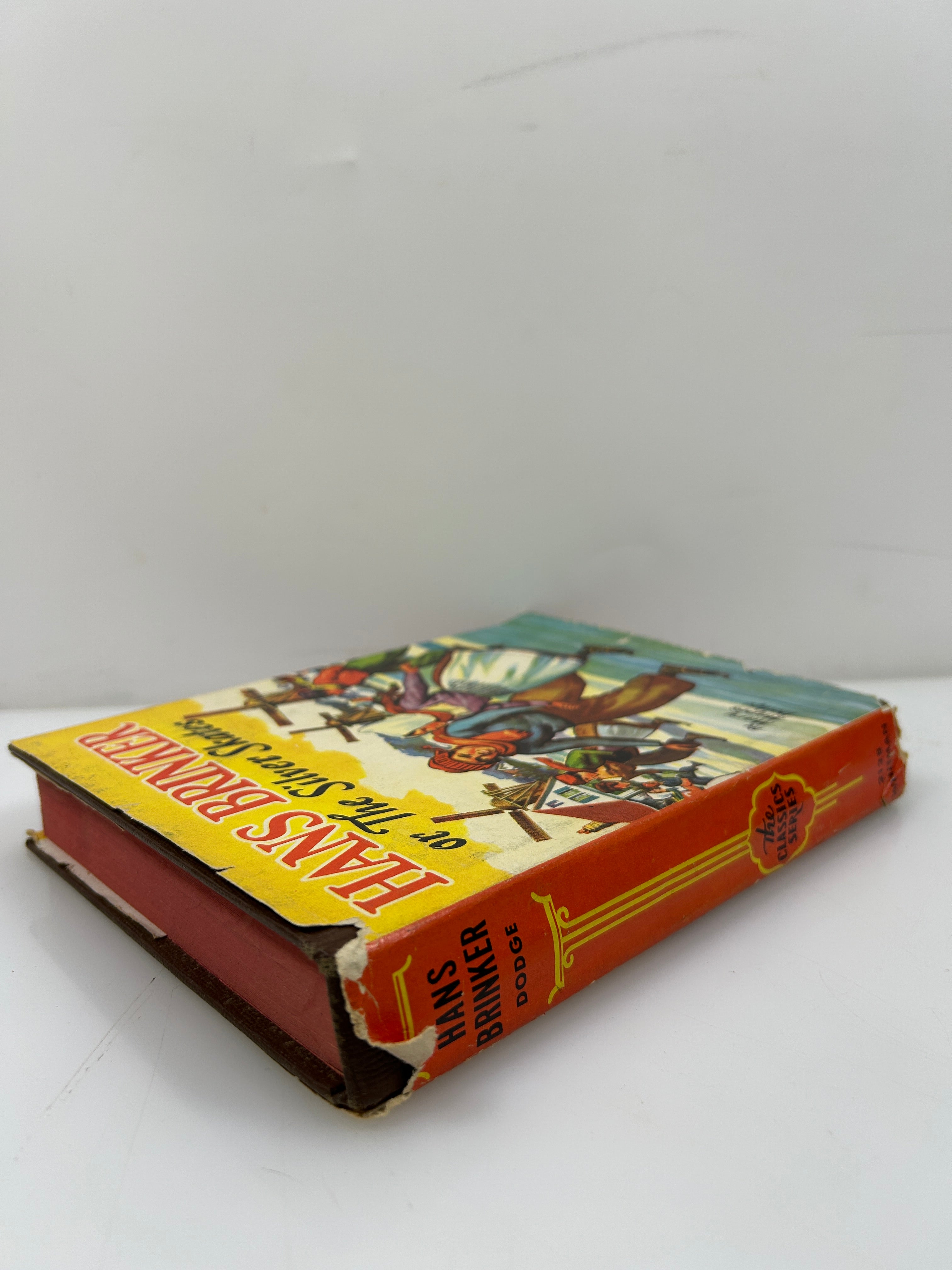 Hans Brinker or the Silver Skates by Mary Mapes Dodge Whitman 1945 HCDJ